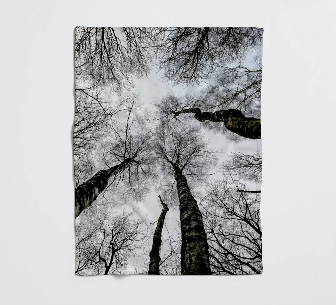 Forest 1 fleecedeken van Shot By Clint