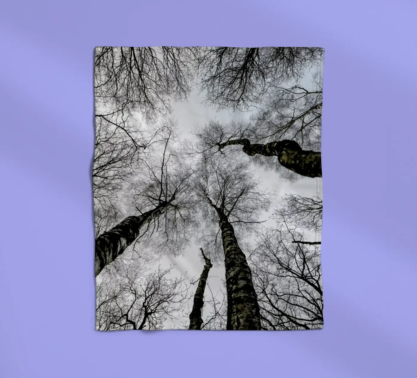 Forest 1 fleecedeken van Shot By Clint