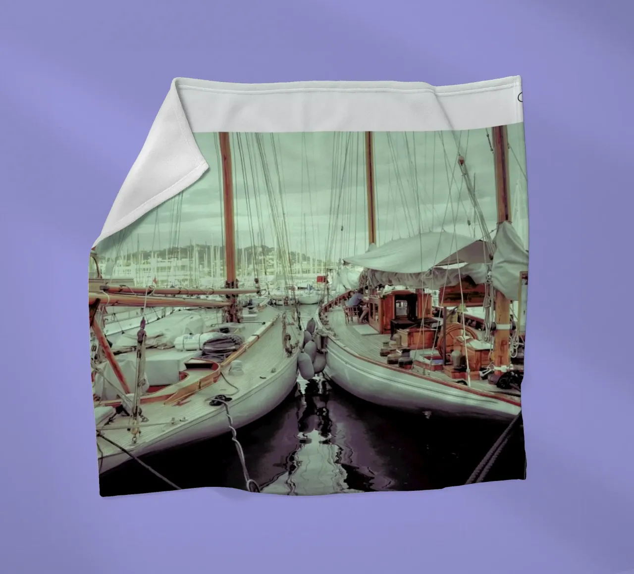 Cannes 4645 fleece blanket by In Full Color
