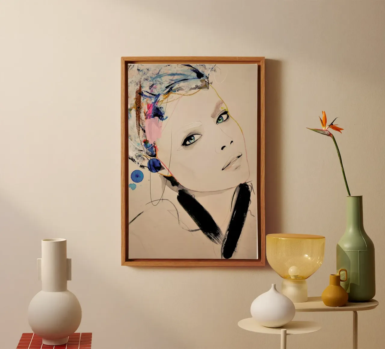 Abiding tela da Leigh Viner