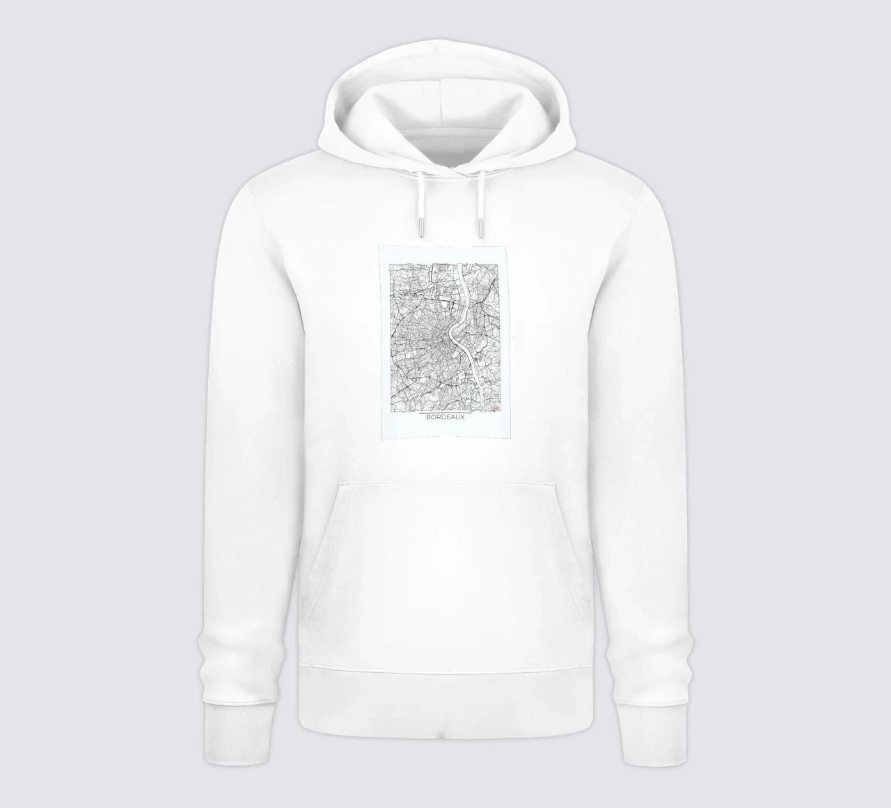 Bordeaux Minimal felpa con cappuccio da Hubert Roguski