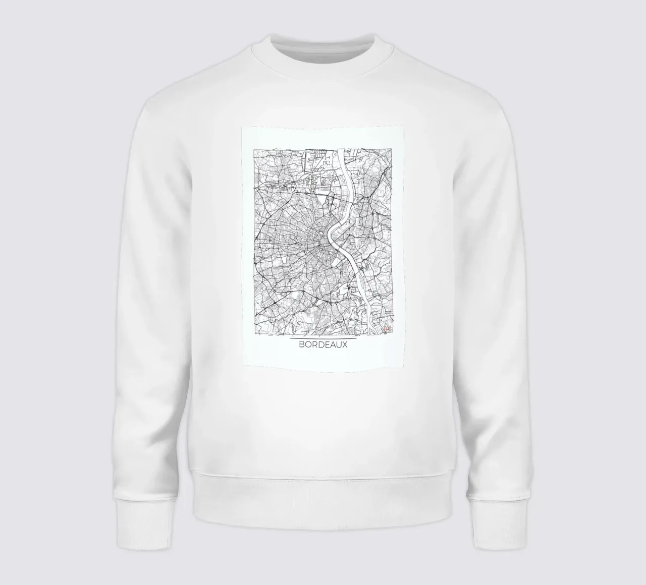 Bordeaux Minimal felpa da Hubert Roguski