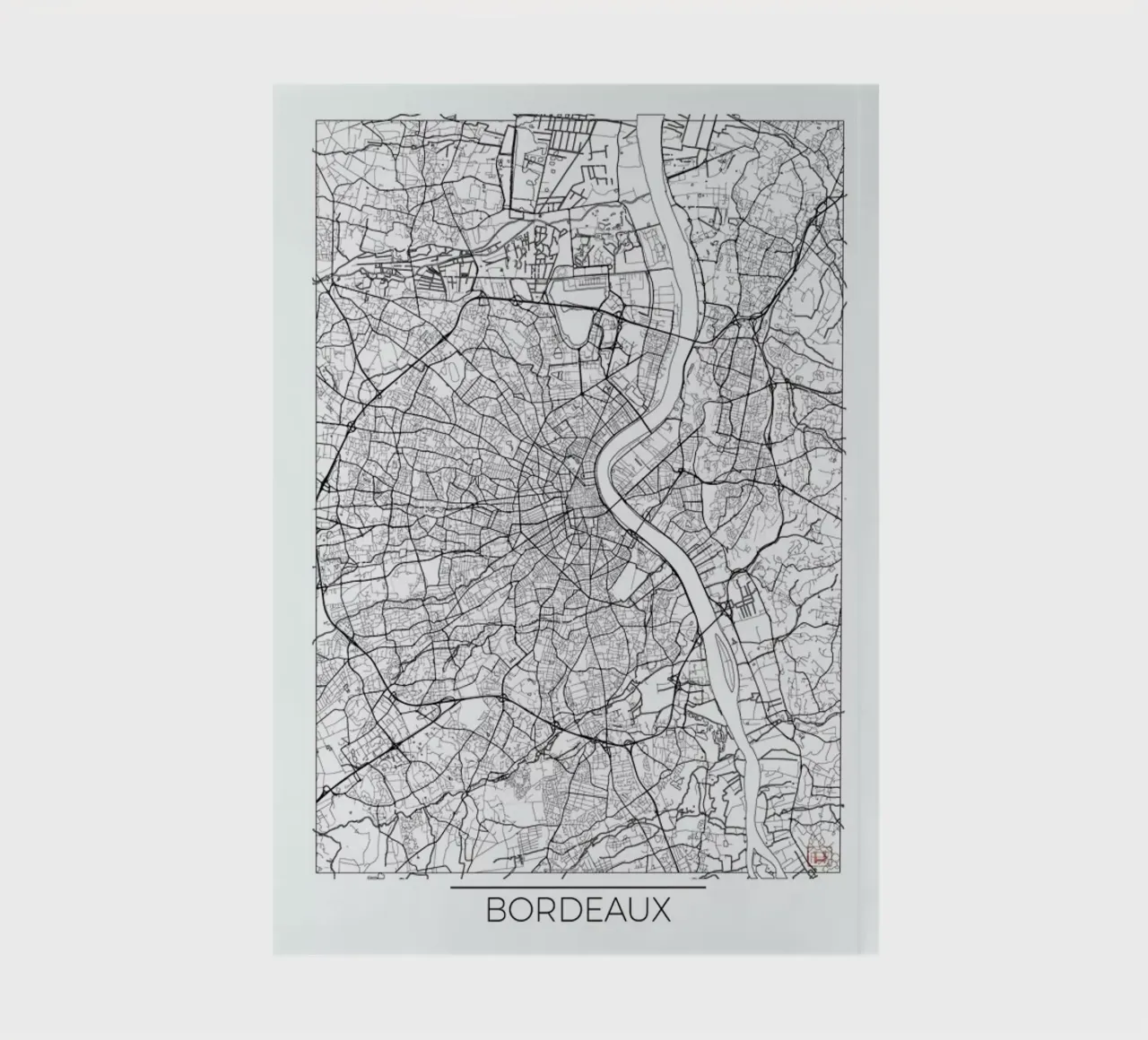 Bordeaux Minimal notebook by Hubert Roguski