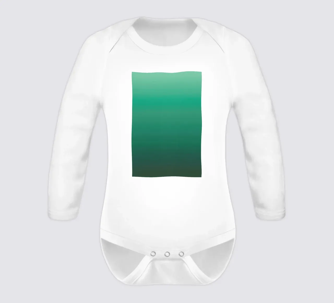 Emerald City long-sleeve baby romper by Oh Darling