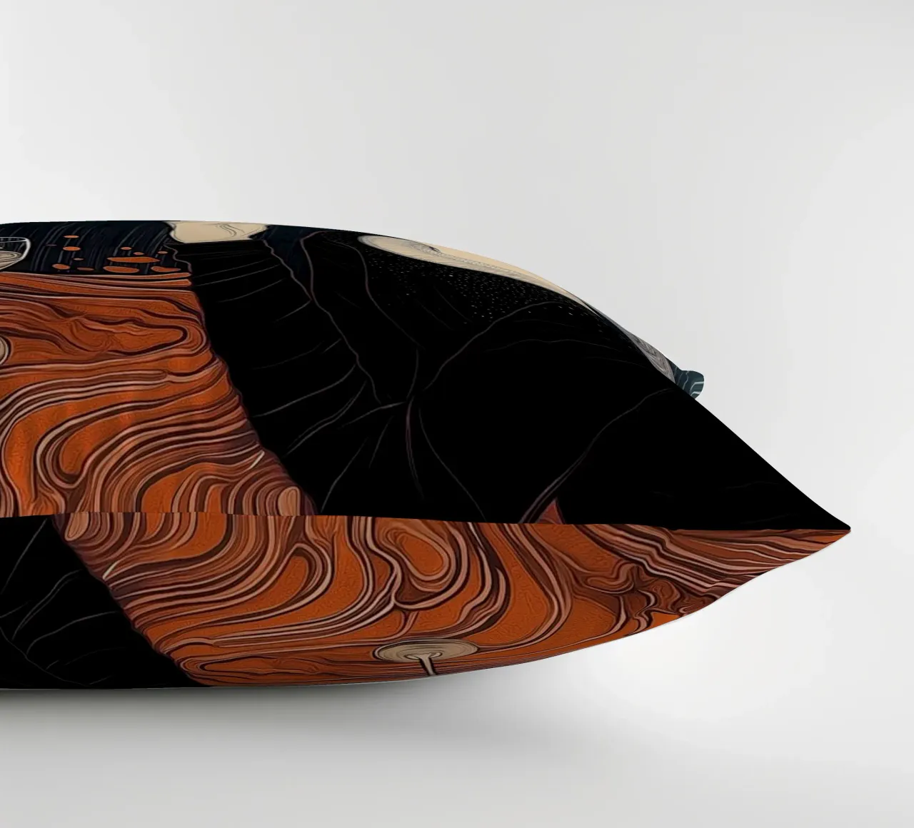 A dream of a whale cuscino da Synthaira