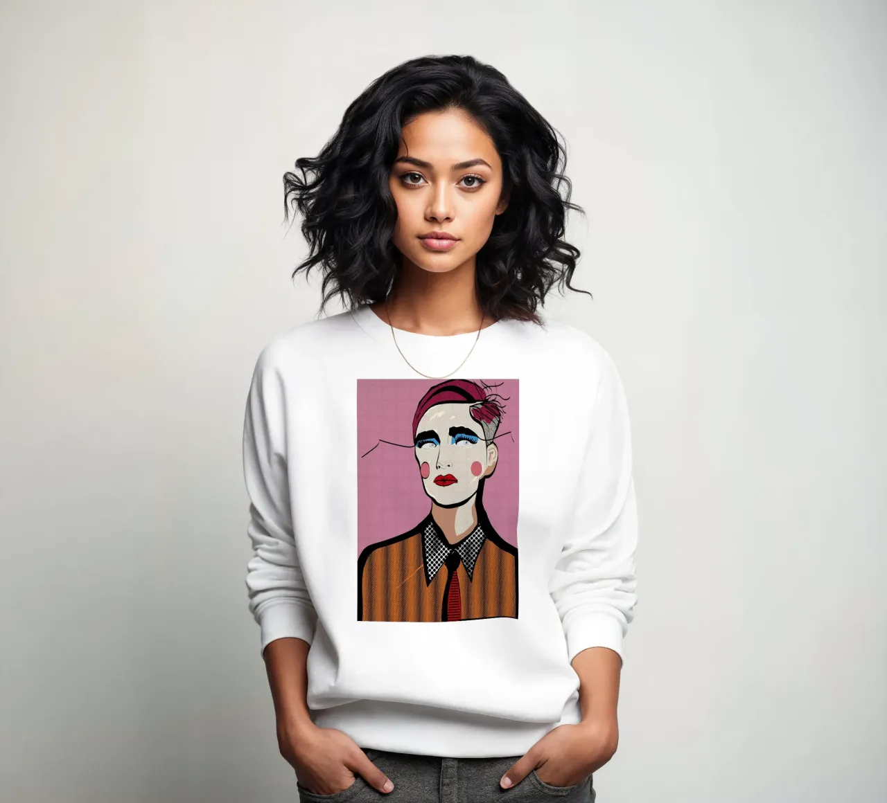 Popism sweatshirt by Marcell Naubert