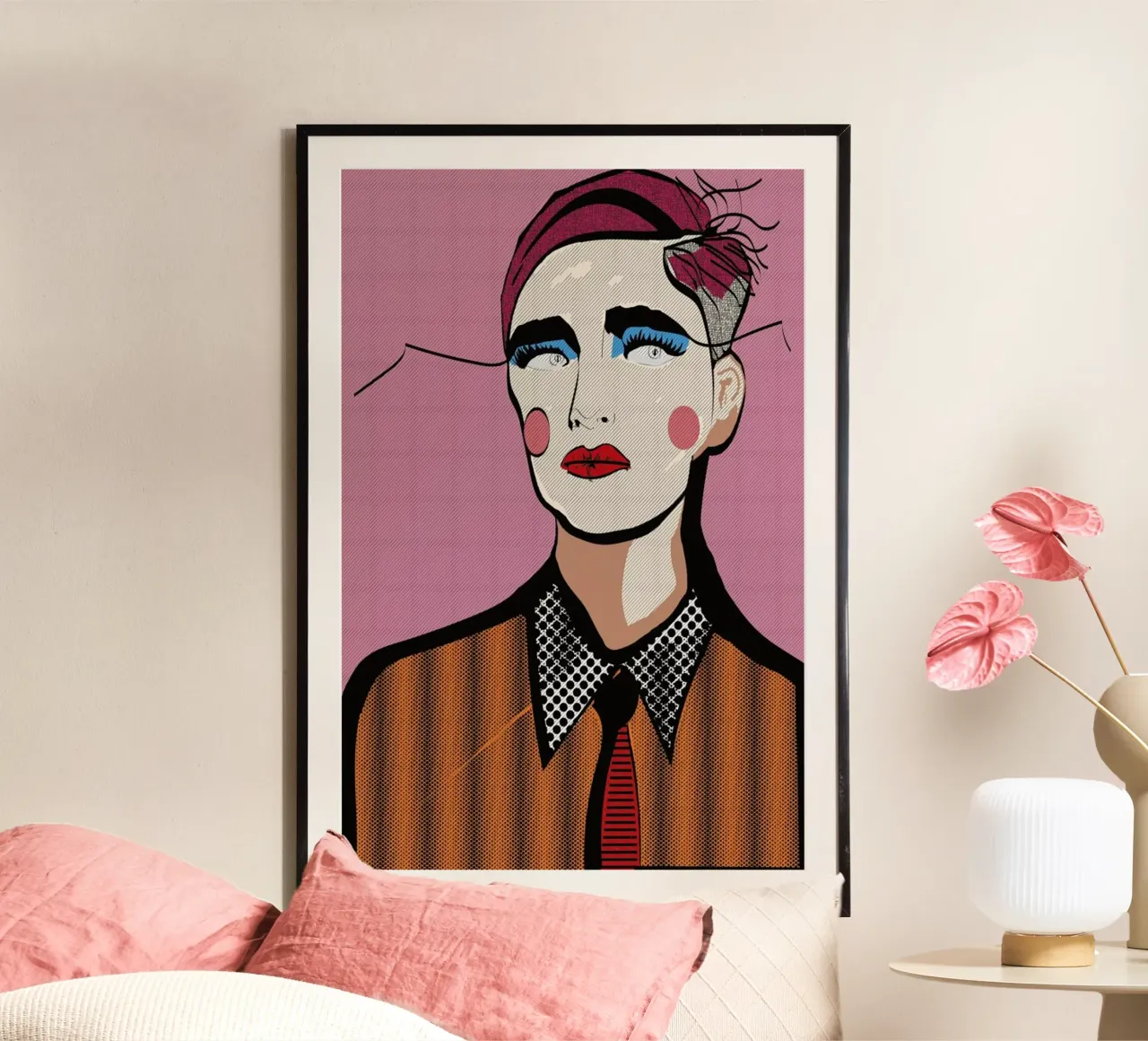 Popism poster con telaio in legno da Marcell Naubert