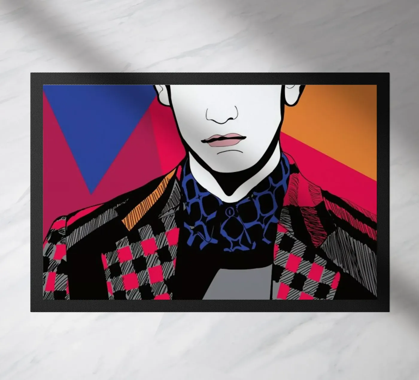 The Boy doormat by Marcell Naubert