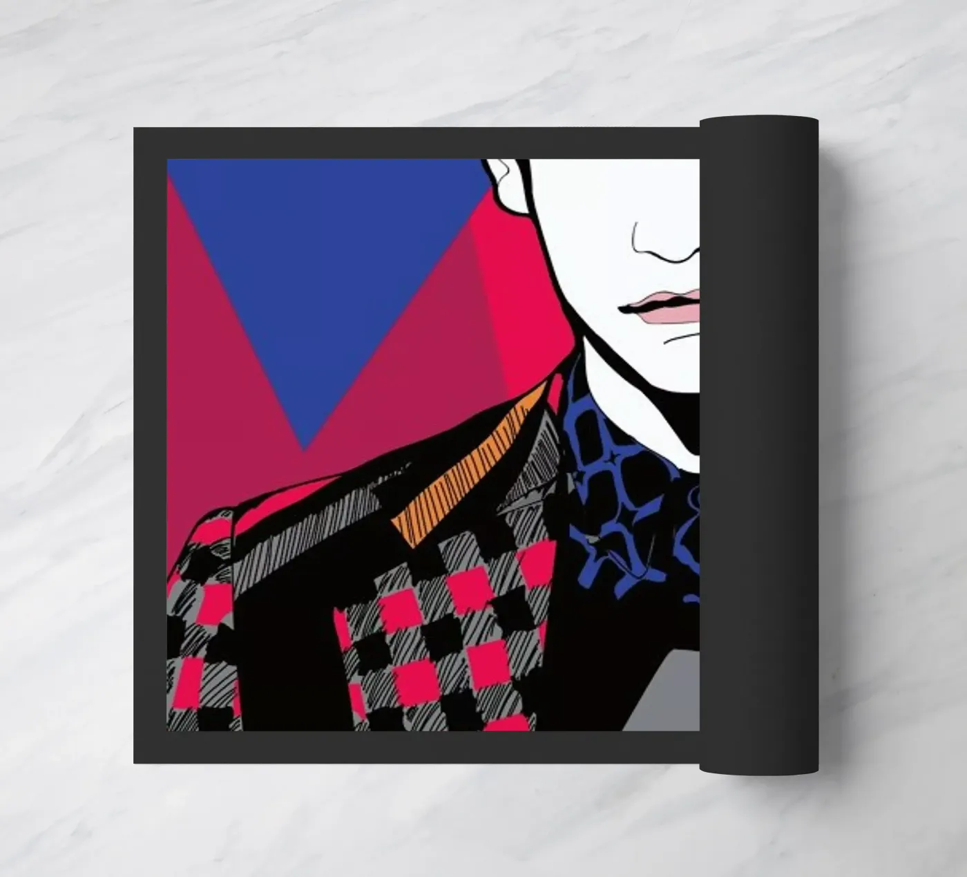 The Boy doormat by Marcell Naubert