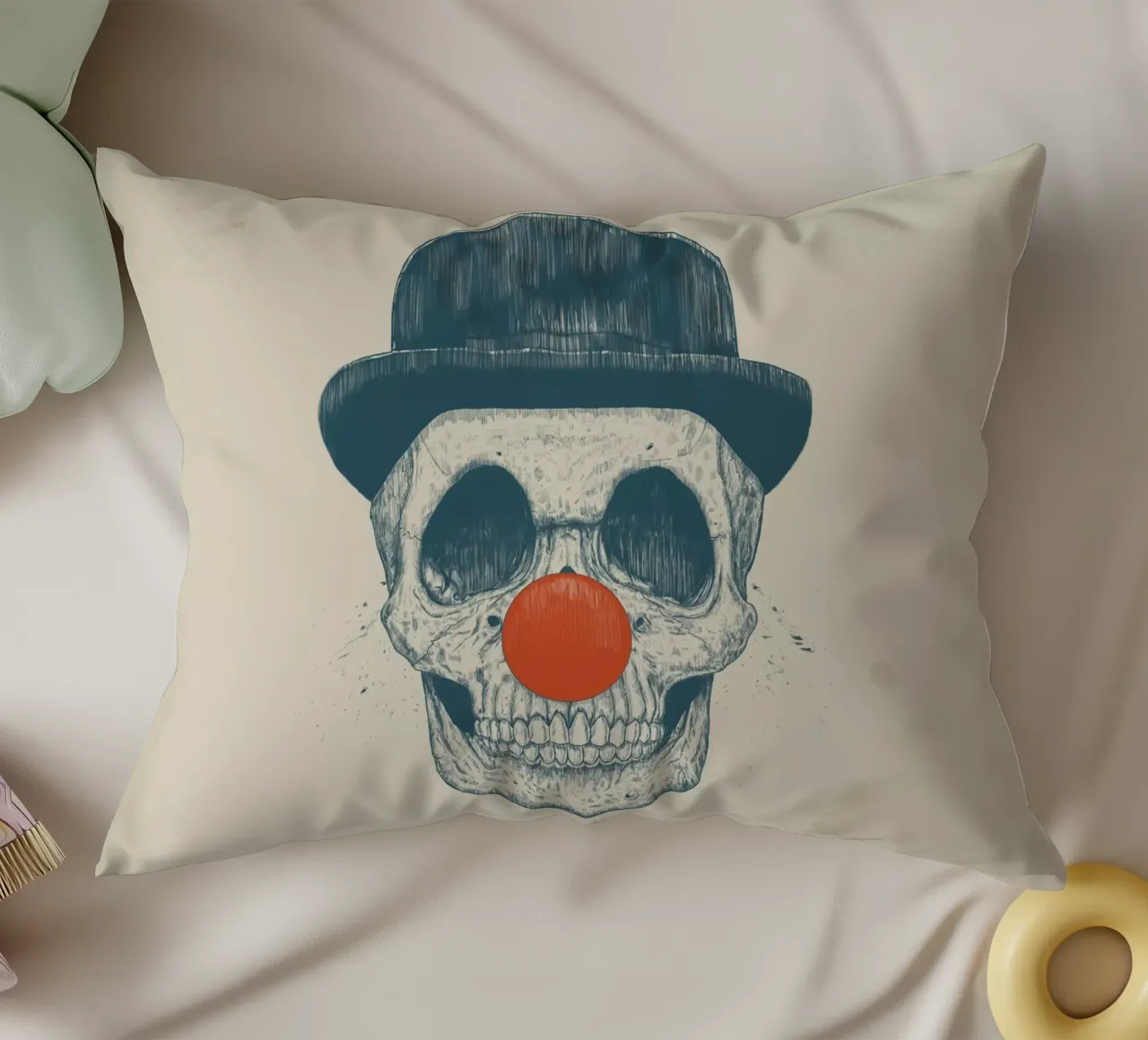 Dead Clown cuscino da Balazs Solti