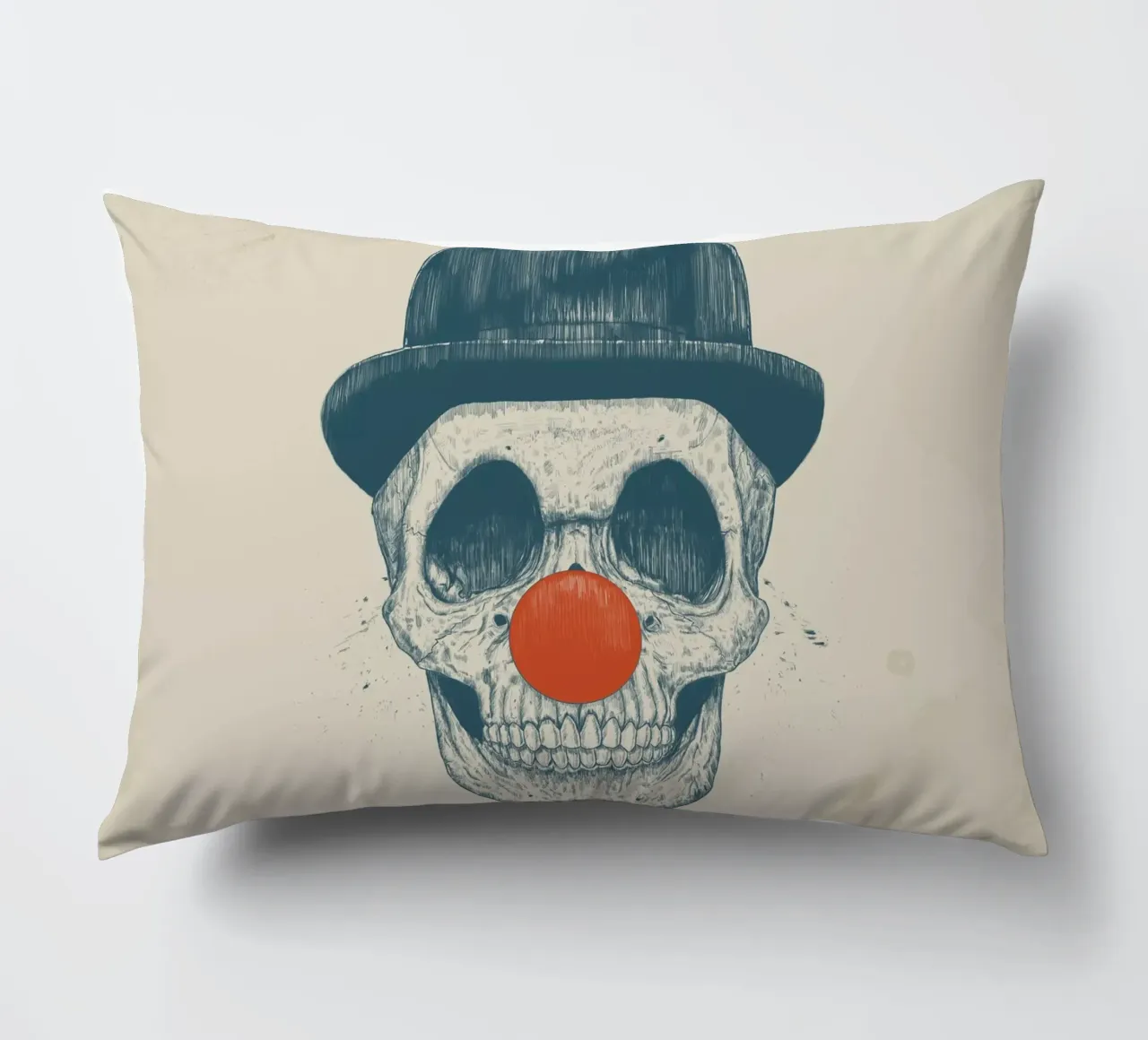 Dead Clown cuscino da Balazs Solti