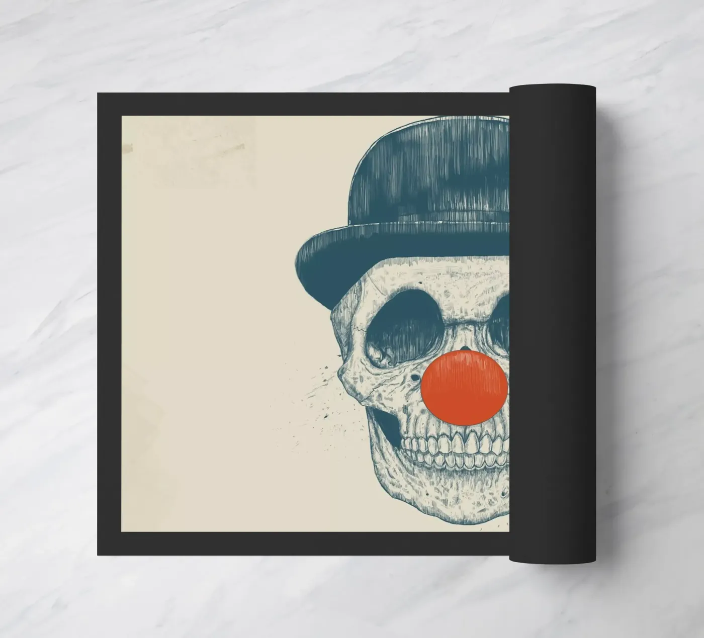 Dead Clown deurmat van Balazs Solti