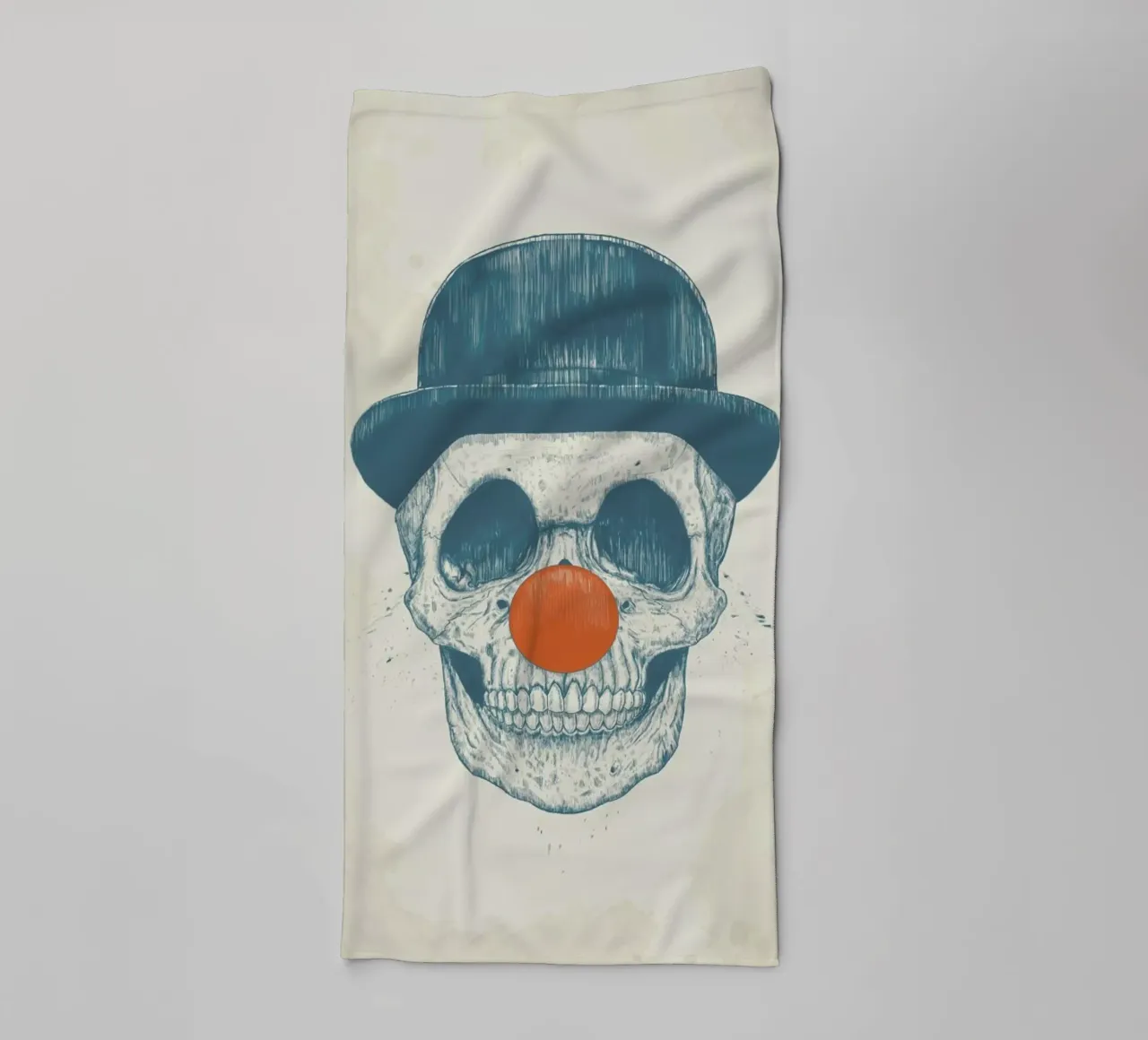Dead Clown asciugamano da bagno da Balazs Solti