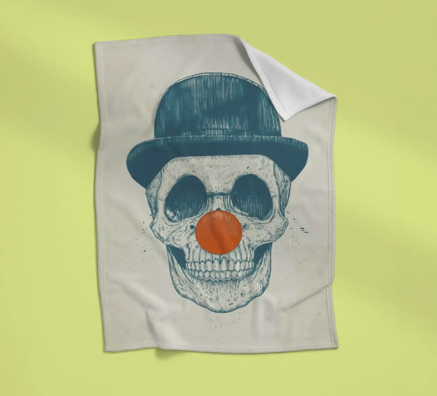 Dead Clown fleecedeken van Balazs Solti