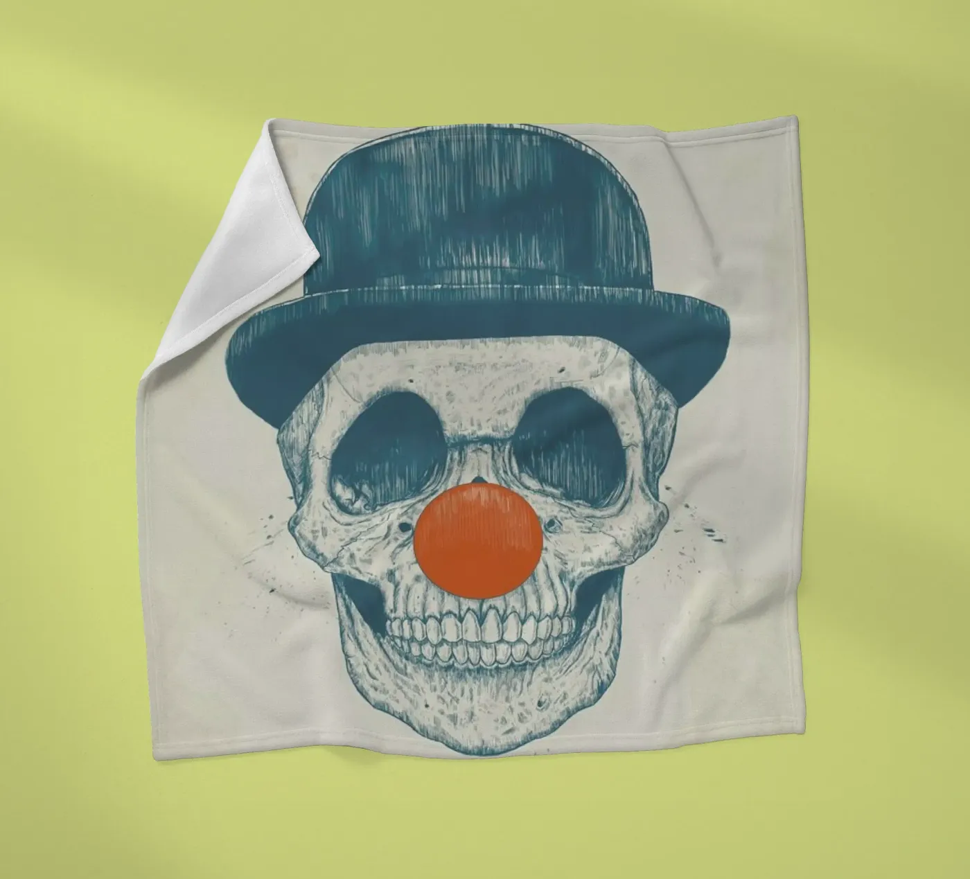 Dead Clown fleecedeken van Balazs Solti