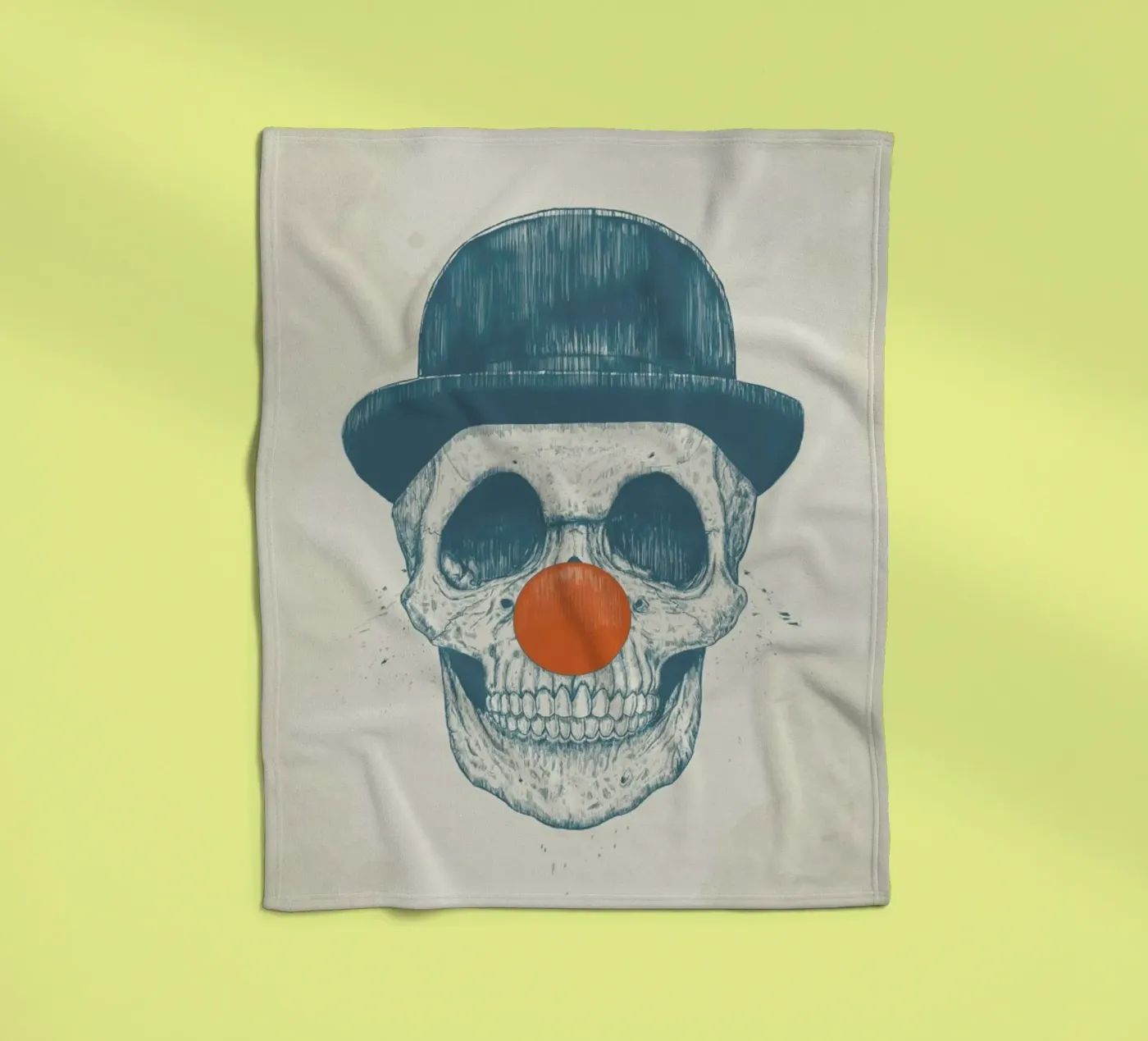 Dead Clown fleecedeken van Balazs Solti