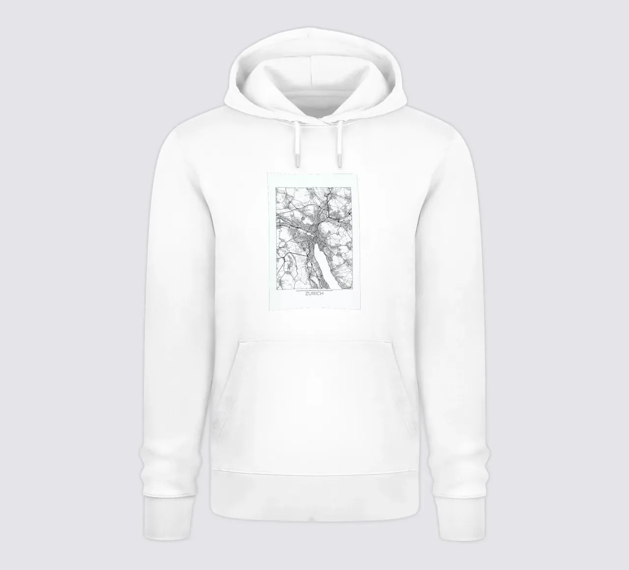 Zurich Minimal Hoodie von Hubert Roguski
