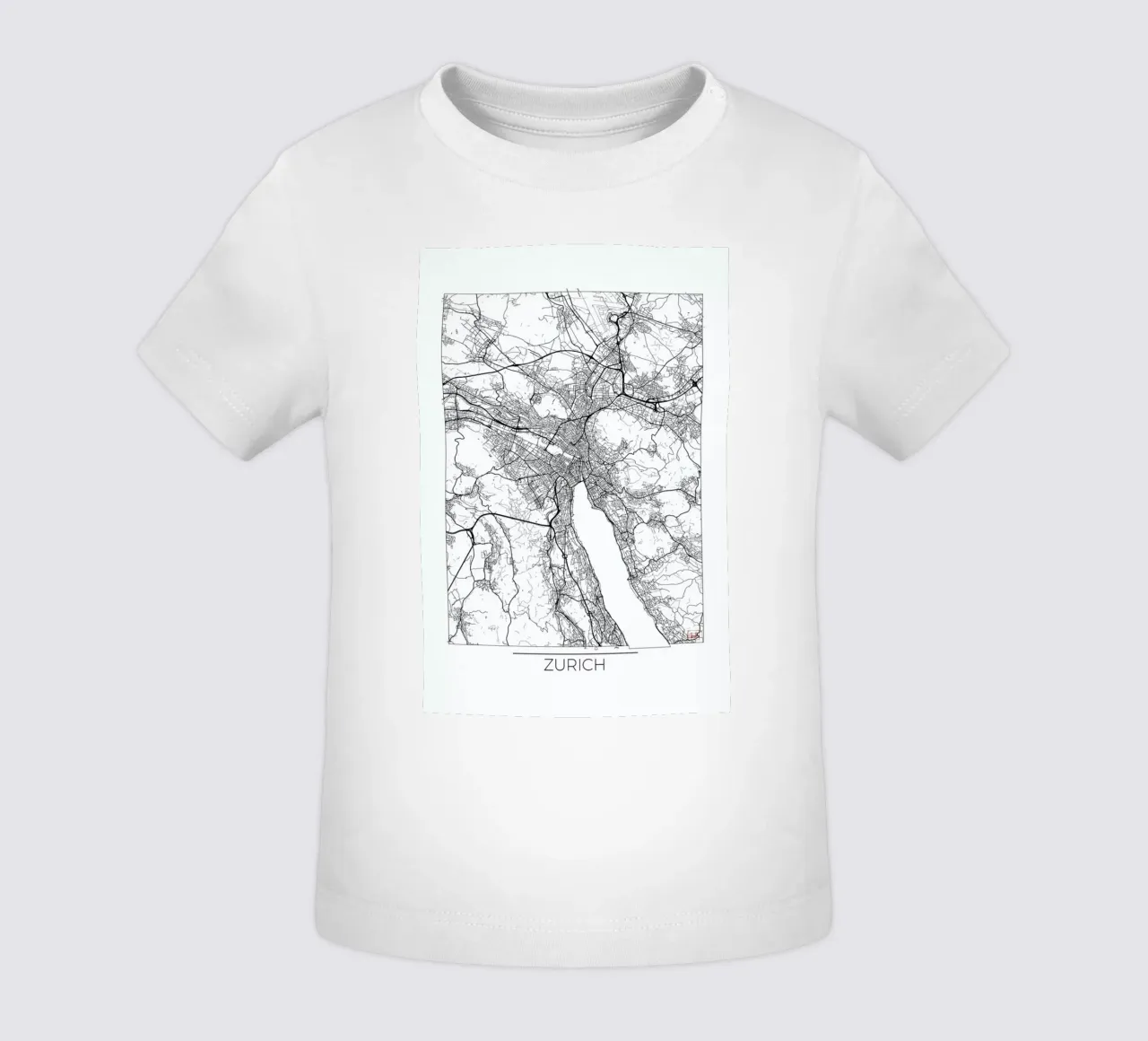 Zurich Minimal maglietta neonato da Hubert Roguski