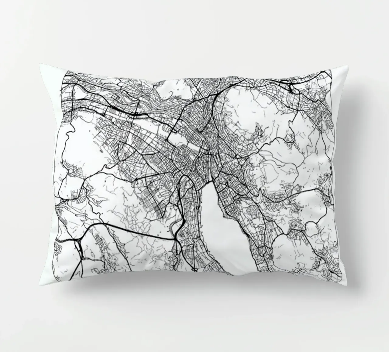 Zurich Minimal decorative cushion by Hubert Roguski