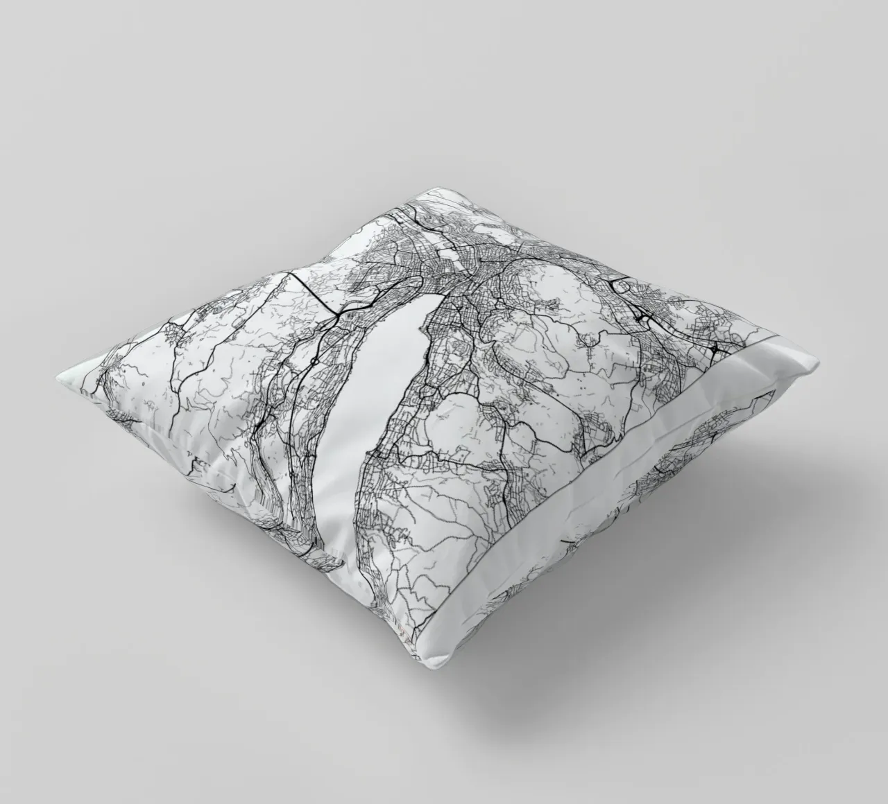 Zurich Minimal decorative cushion by Hubert Roguski