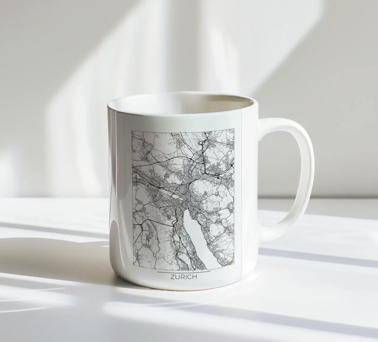 Zurich Minimal mug en céramique de Hubert Roguski