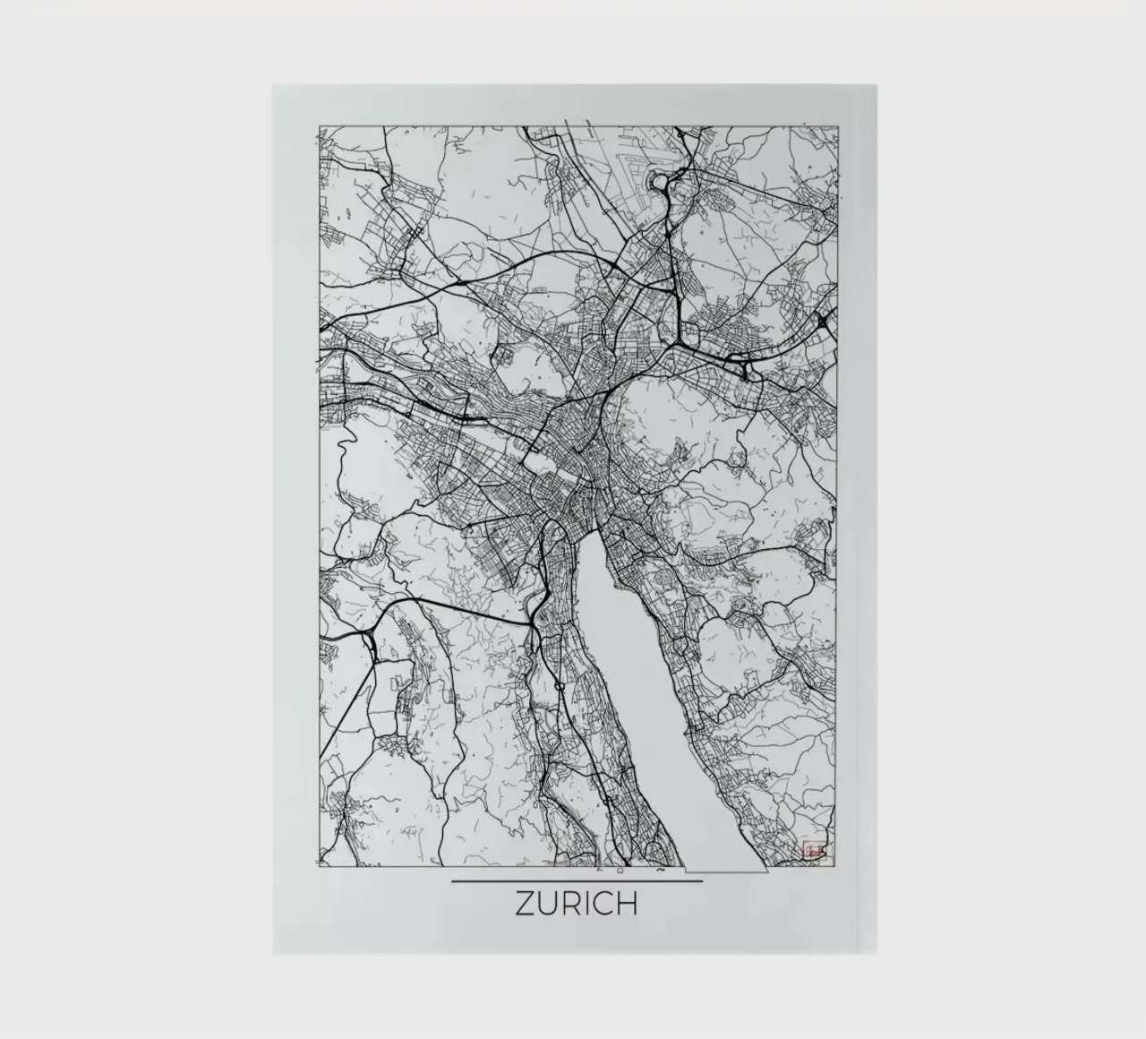 Zurich Minimal notebook by Hubert Roguski