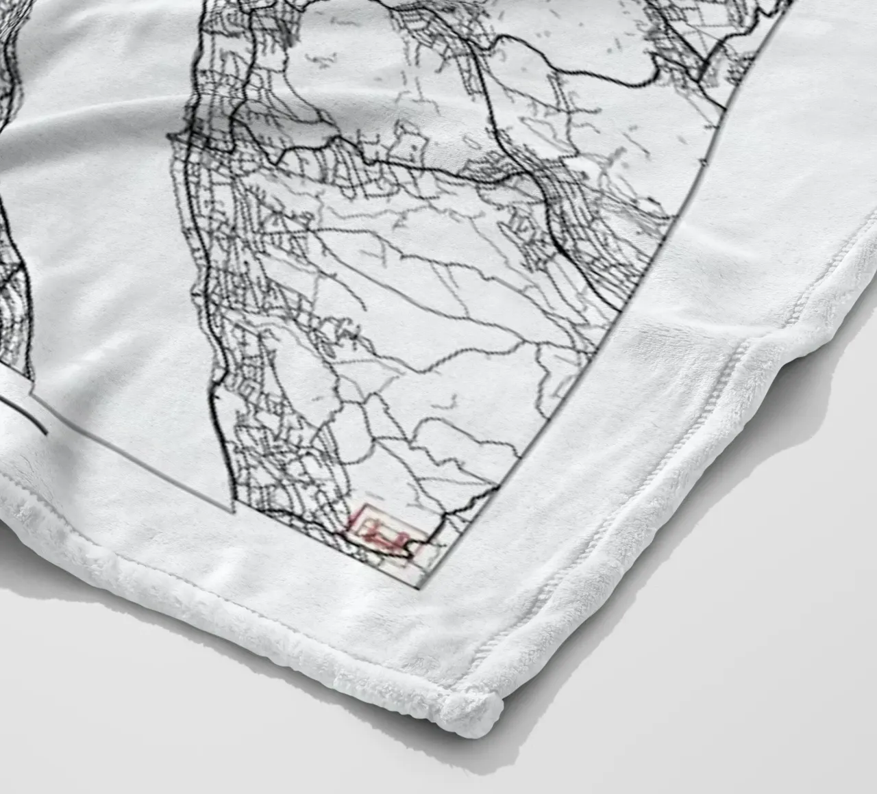 Zurich Minimal coperta in pile da Hubert Roguski