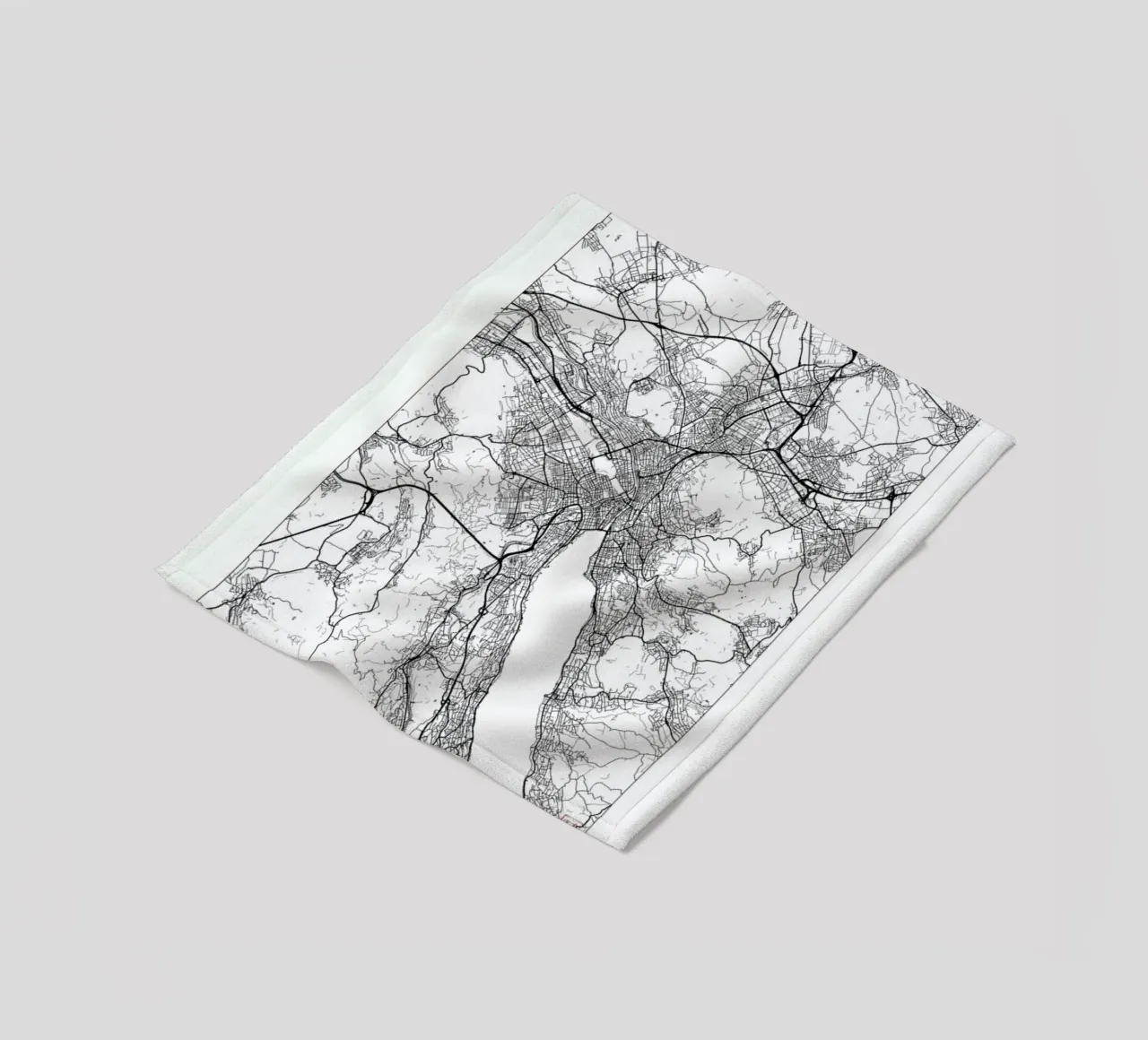 Zurich Minimal coperta in pile da Hubert Roguski