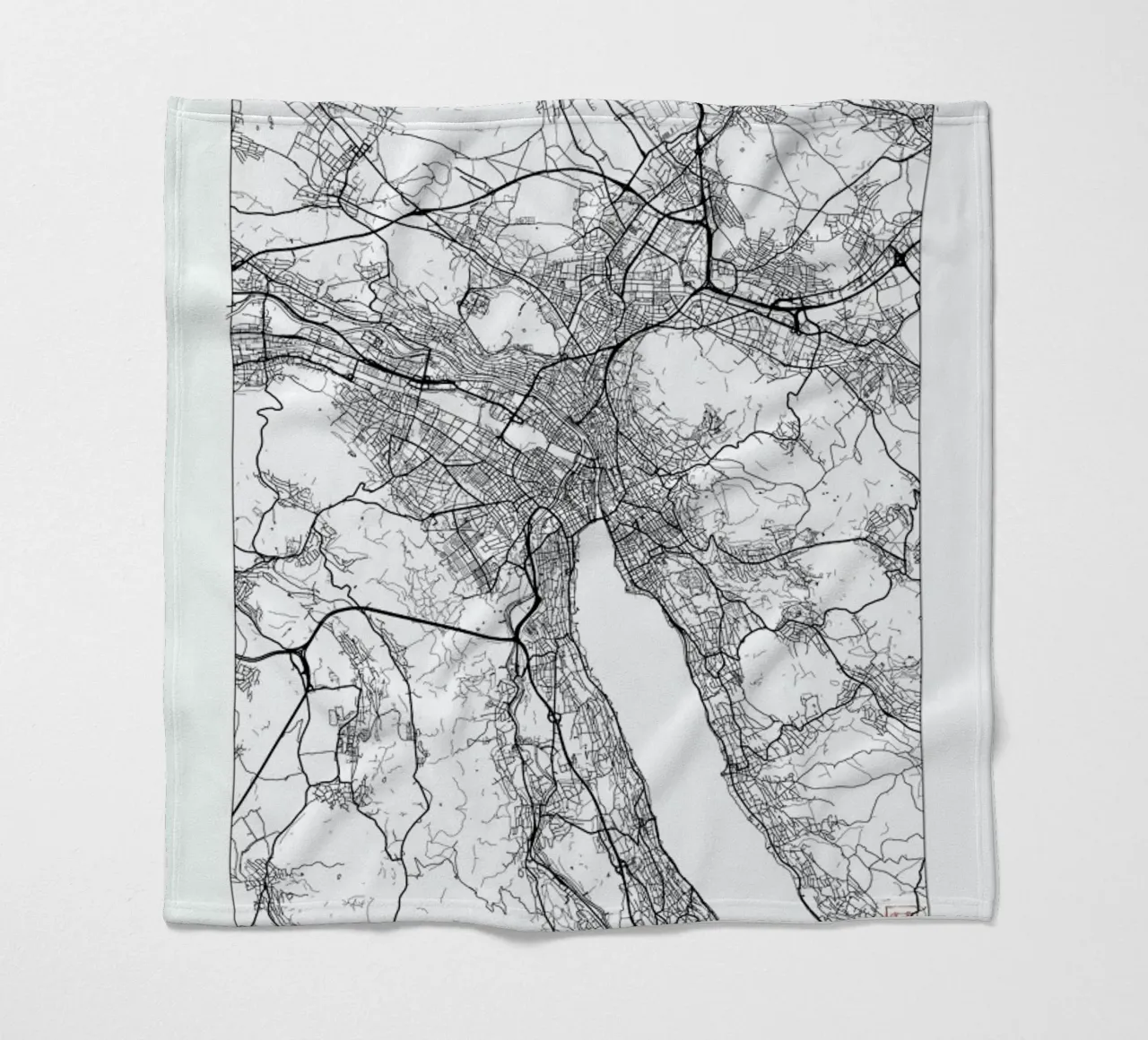 Zurich Minimal coperta in pile da Hubert Roguski