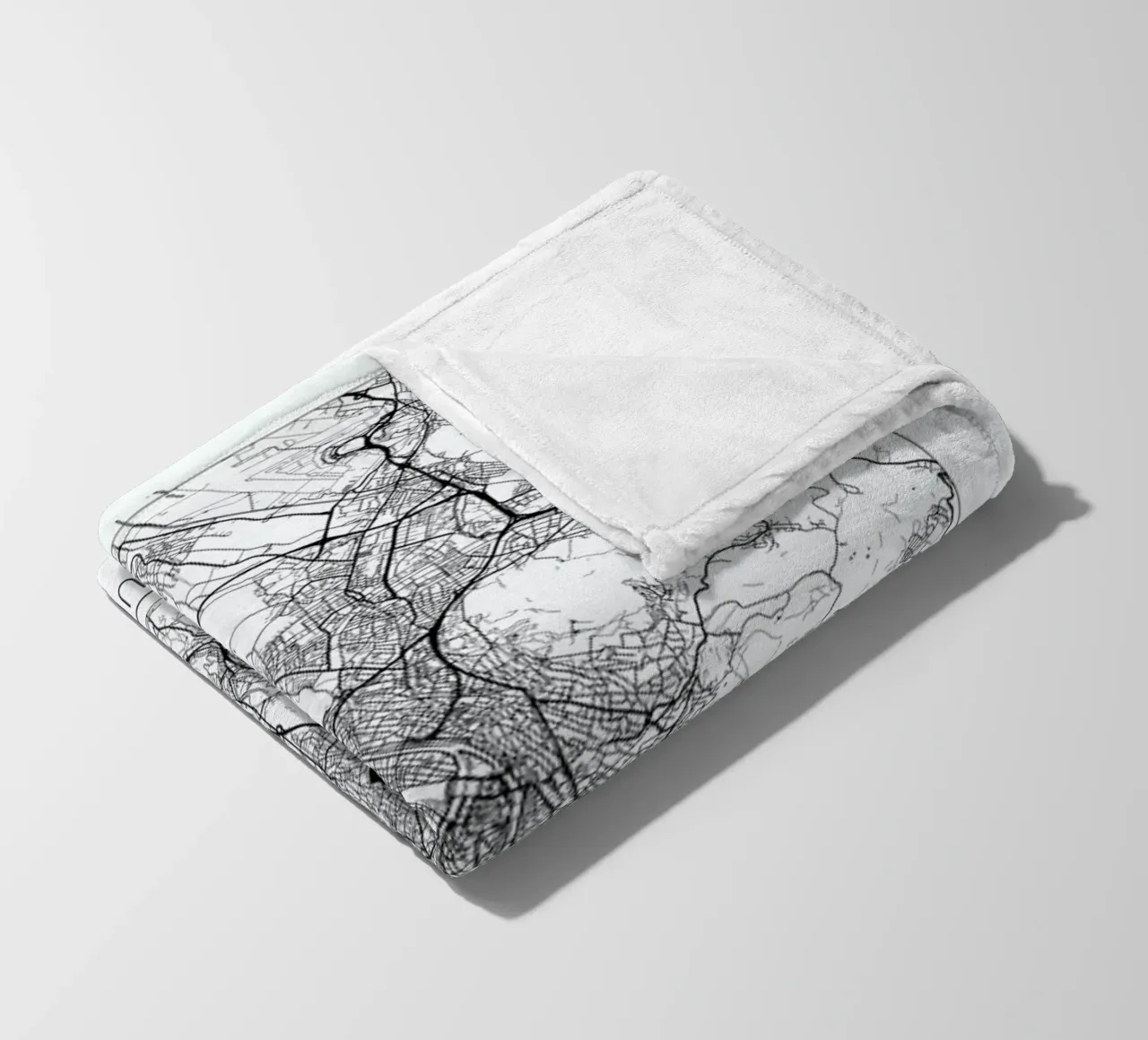 Zurich Minimal coperta in pile da Hubert Roguski