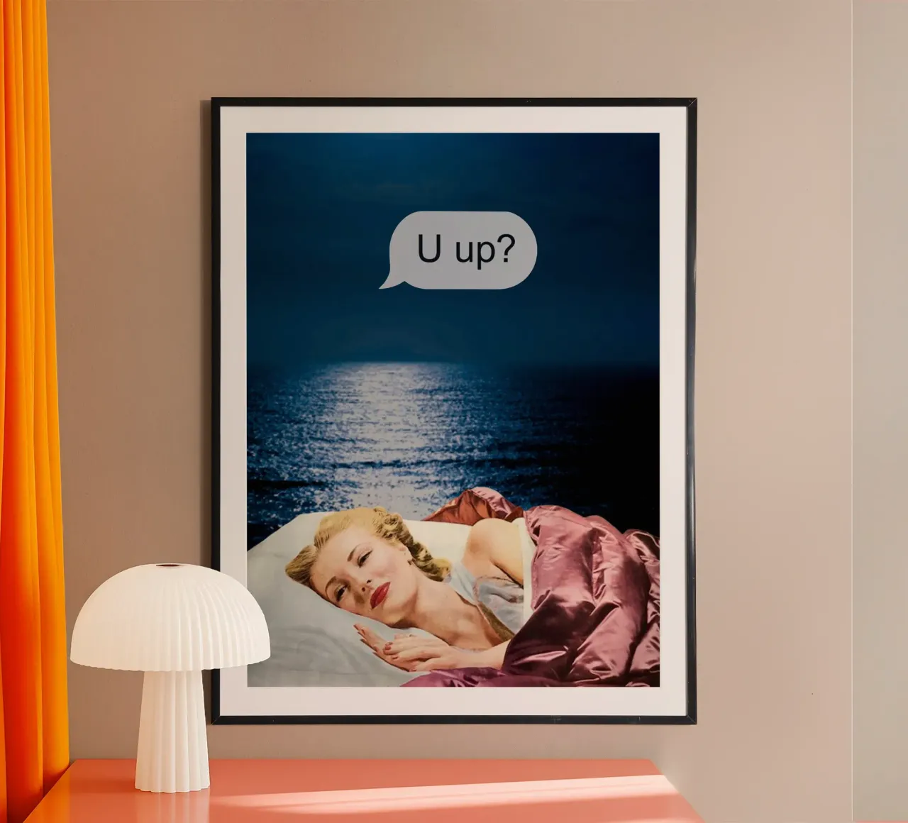U up? Late night texts Hahnemühle von MsGonzalez