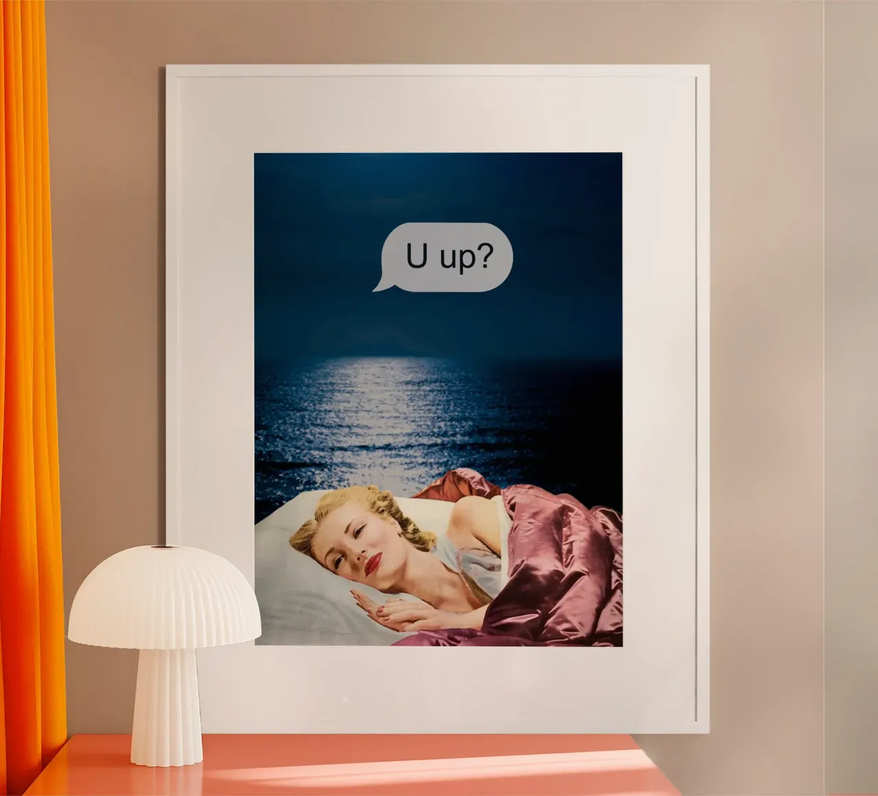 U up? Late night texts Hahnemühle von MsGonzalez