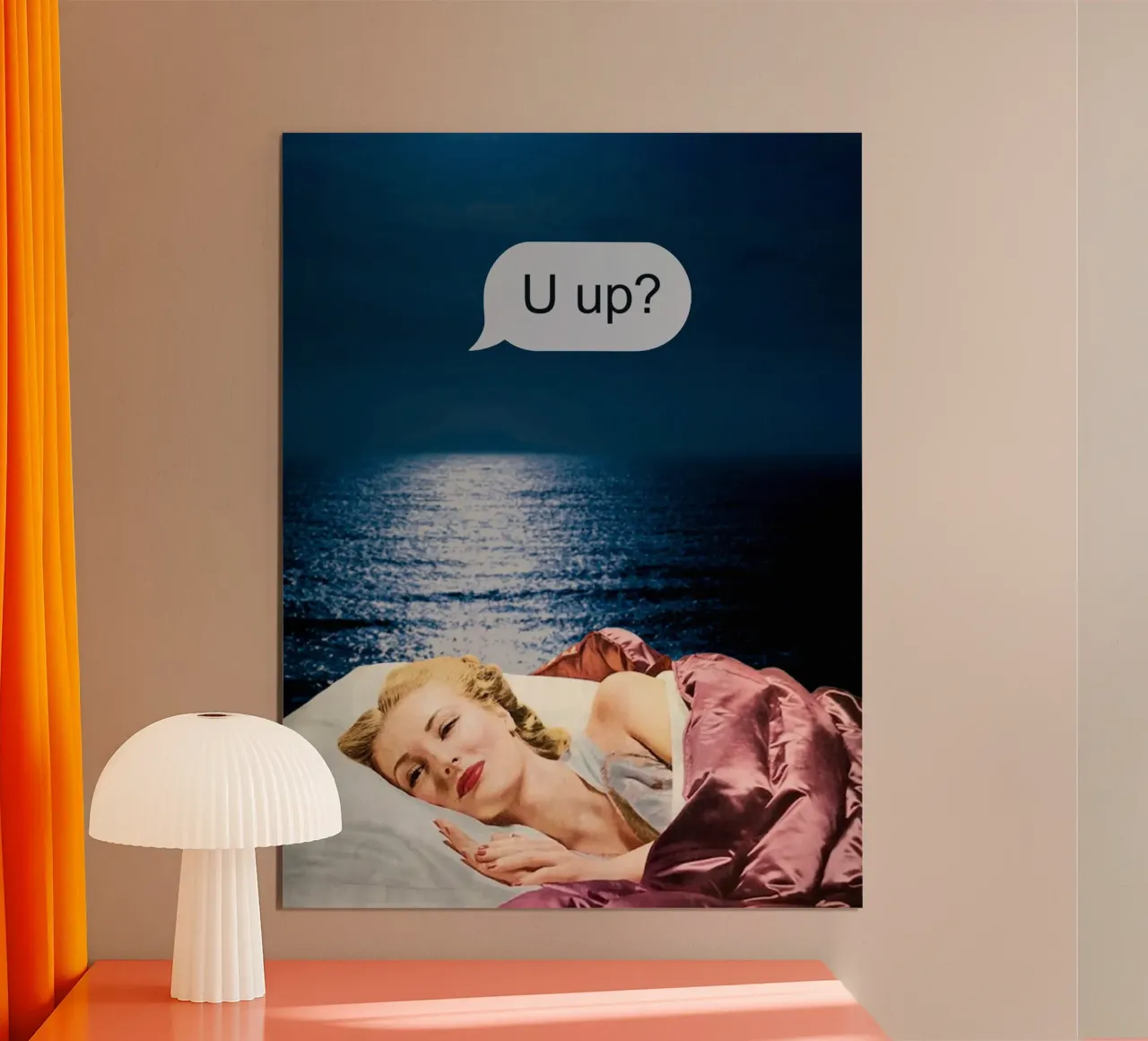 U up? Late night texts Hahnemühle von MsGonzalez
