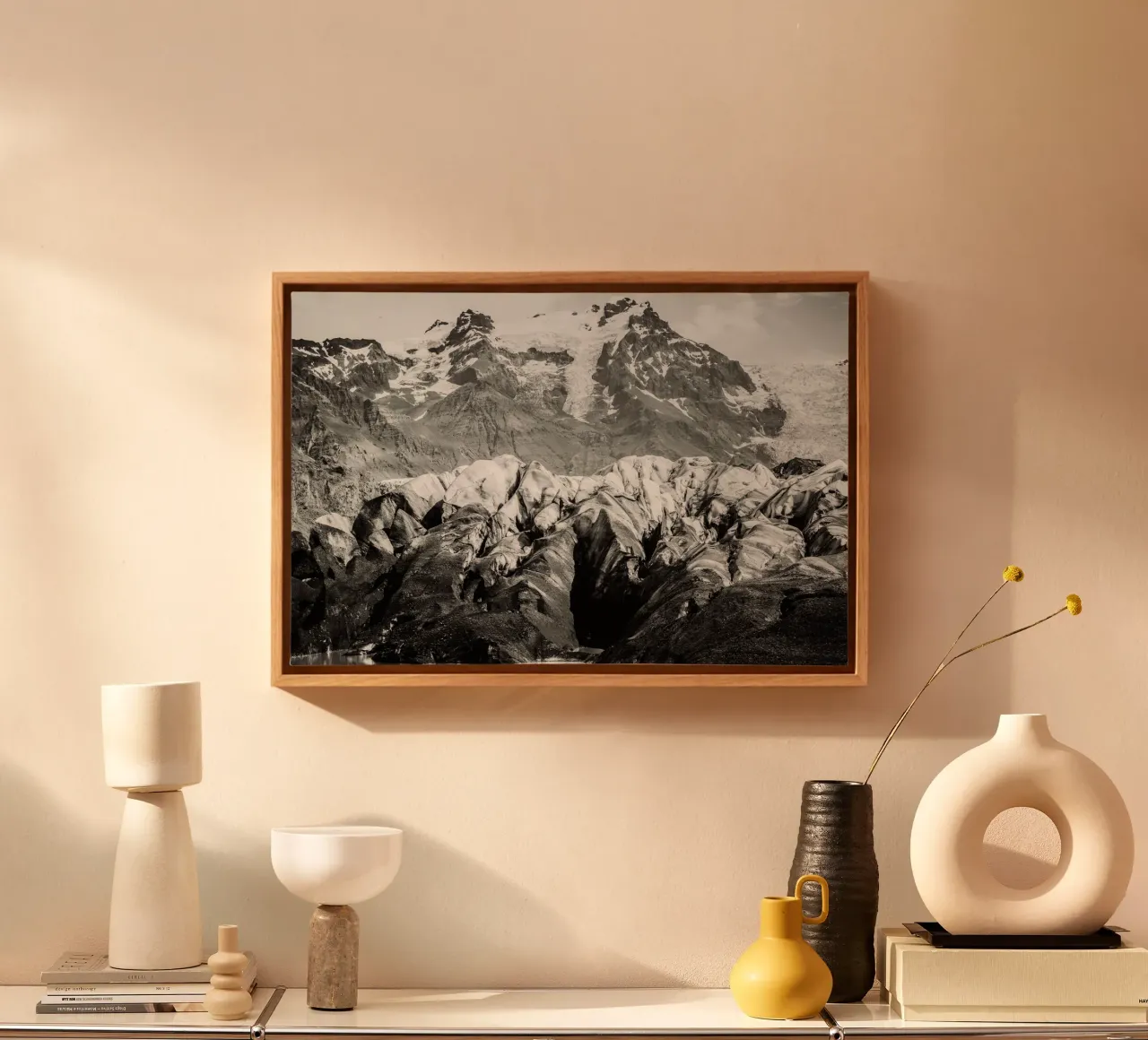 Svínafellsjökull gletsjer canvas van thetraveller