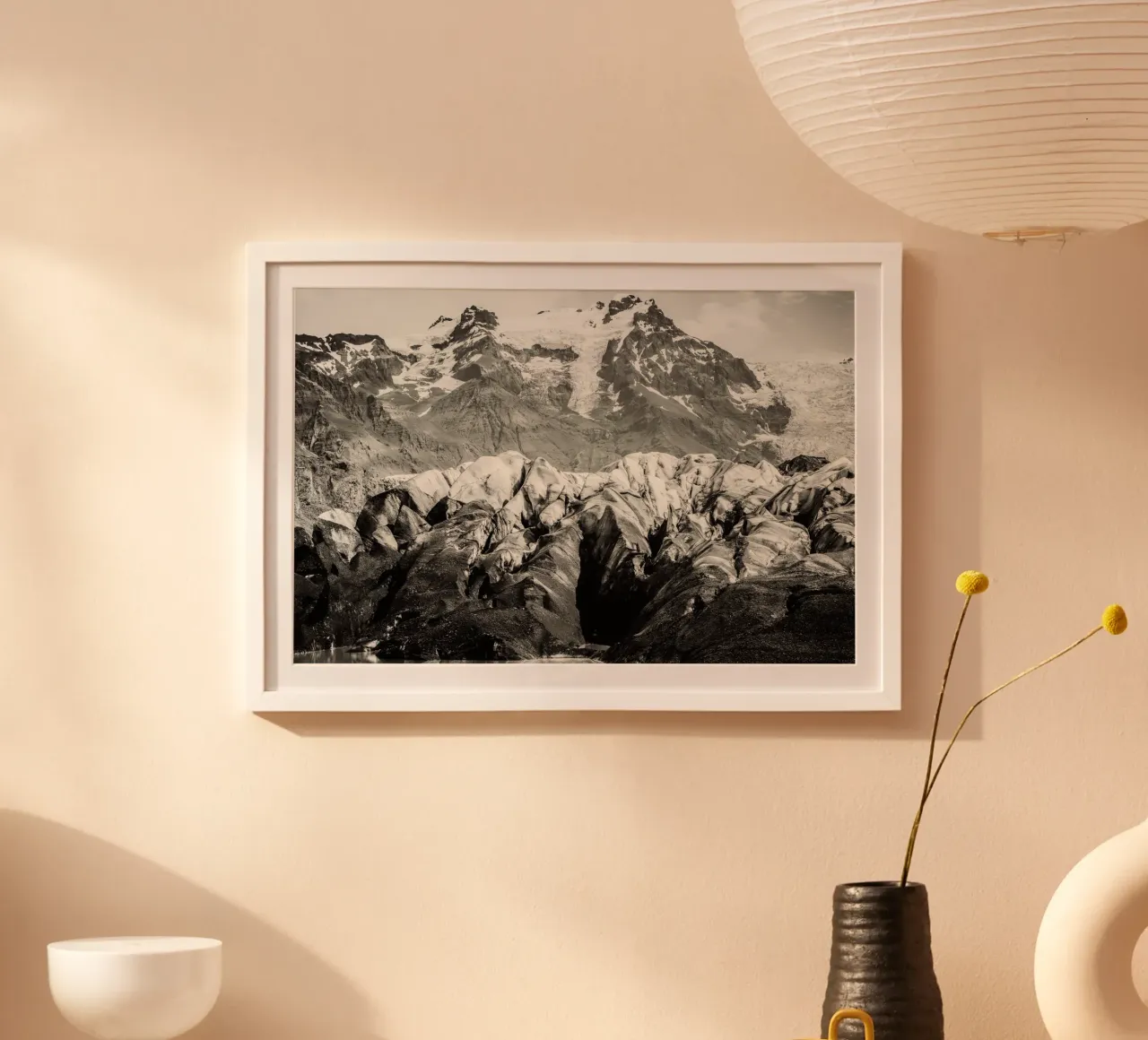 Ghiacciaio Svínafellsjökull carta hahnemühle da thetraveller