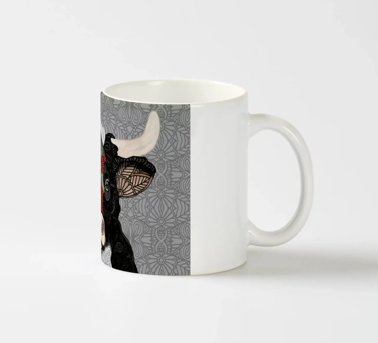 Billy the Bull tazza in ceramica da Angelika Parker