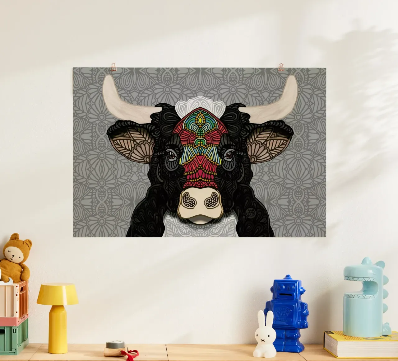 Billy the Bull carta hahnemühle da Angelika Parker
