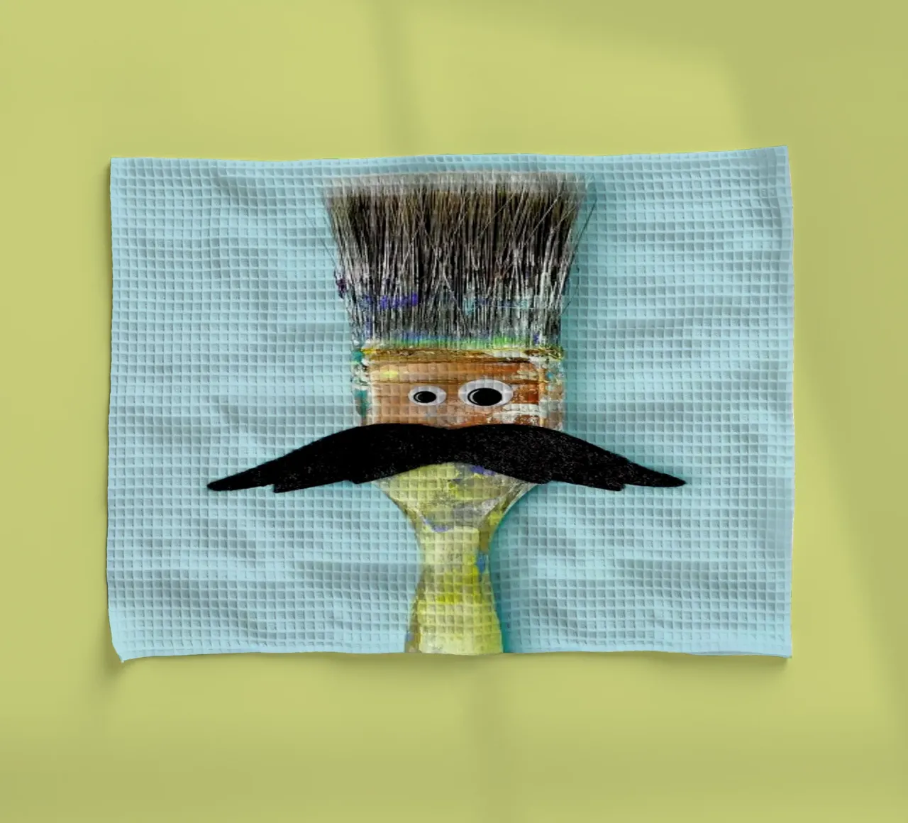 Nice 'Stache canovaccio da cucina da Juj Winn