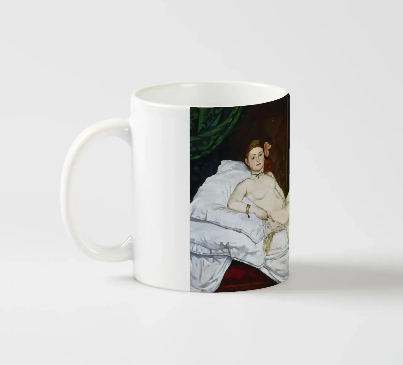 Edouard Manet - Olympia tazza in ceramica da William Store