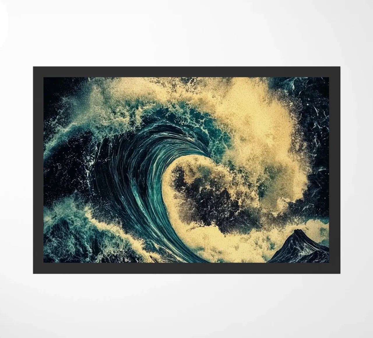 Big Wave deurmat van Synthaira