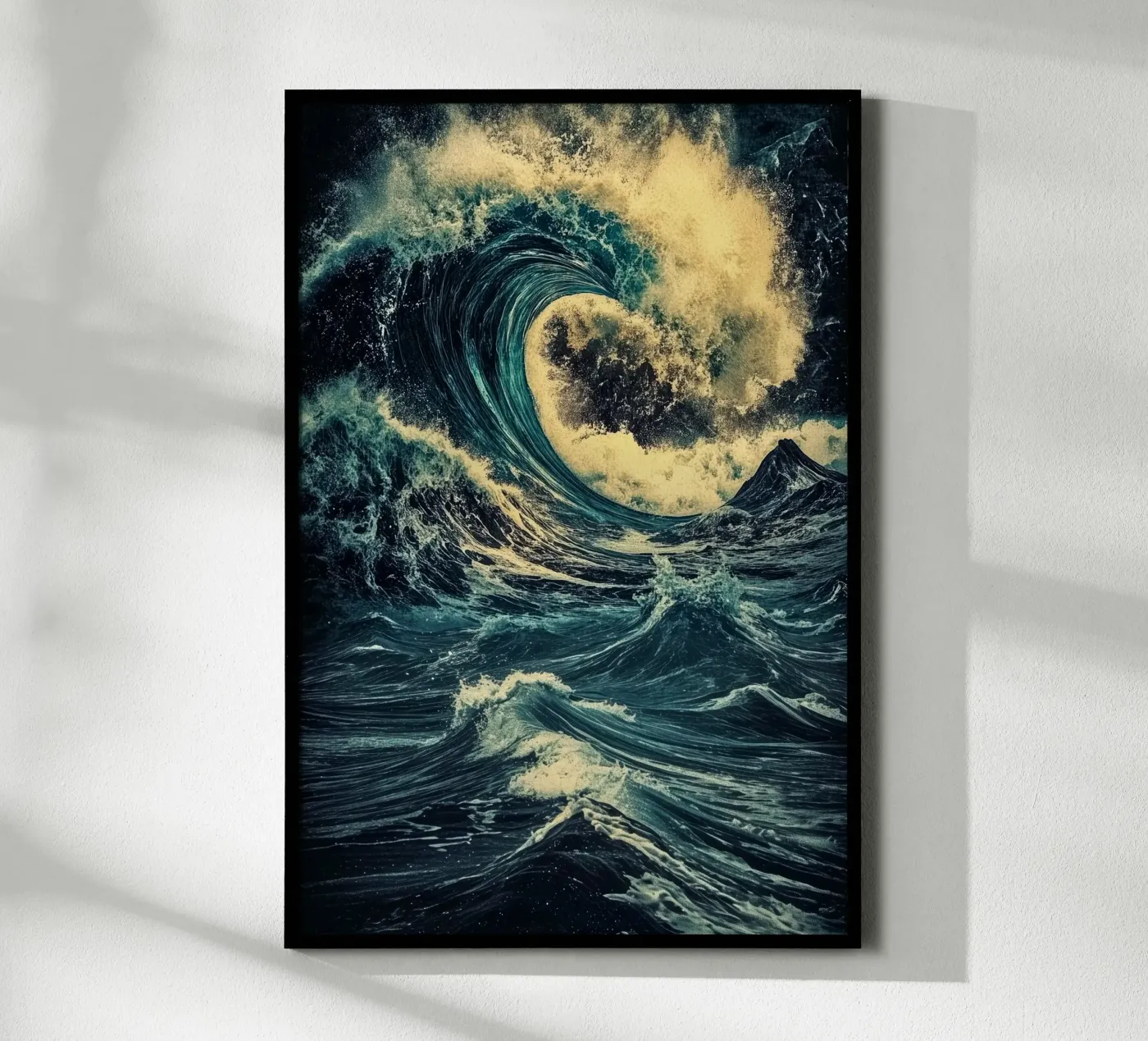 Big Wave Poster von Synthaira