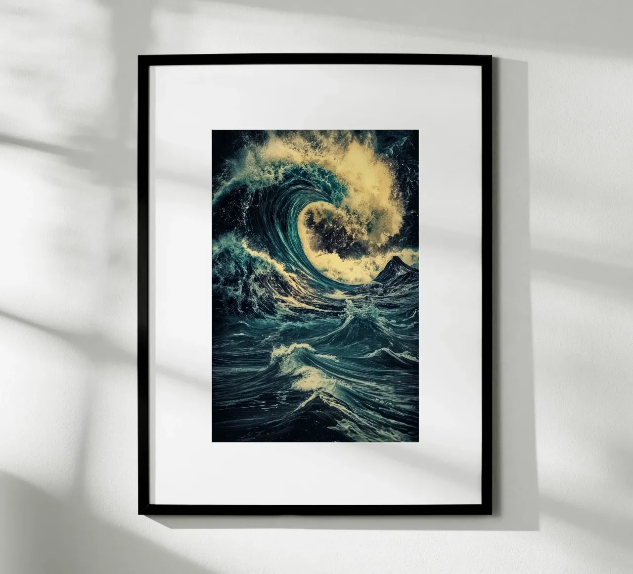 Big Wave poster da Synthaira