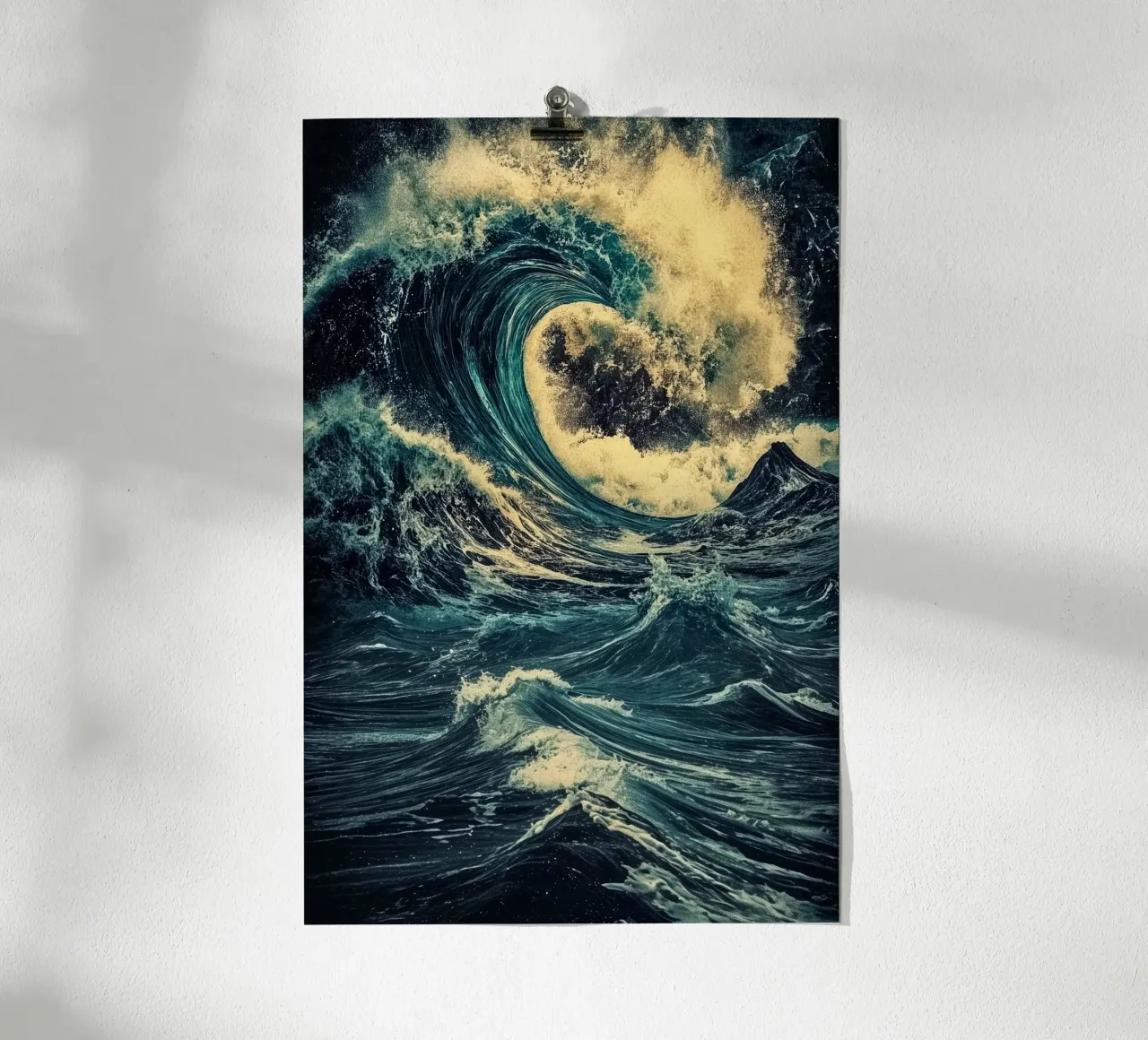 Big Wave poster da Synthaira