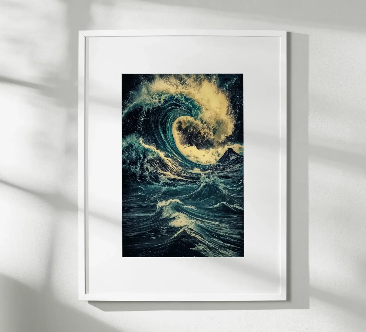 Big Wave poster da Synthaira