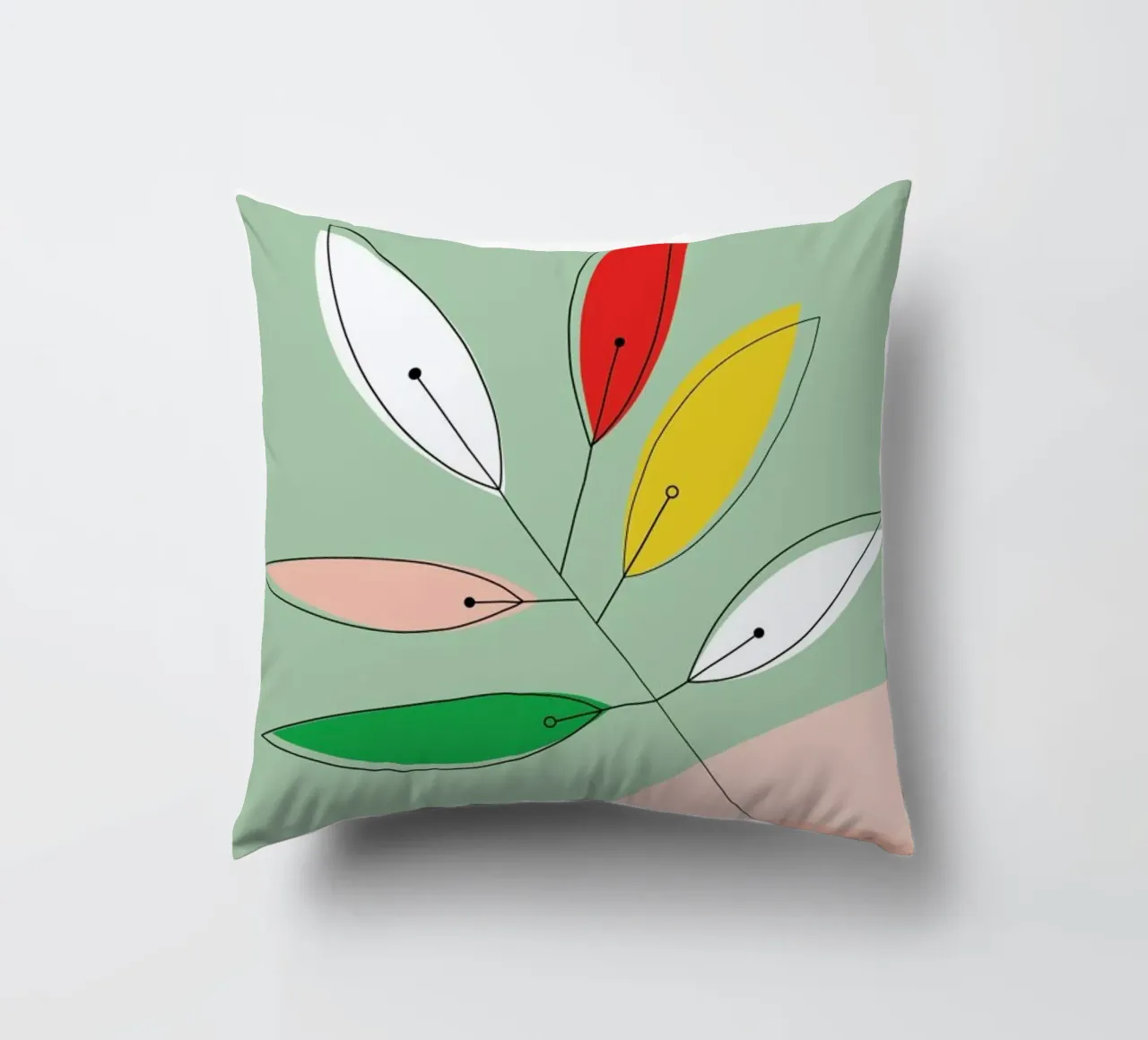 Colorful Twig cuscino da XOXO Arte