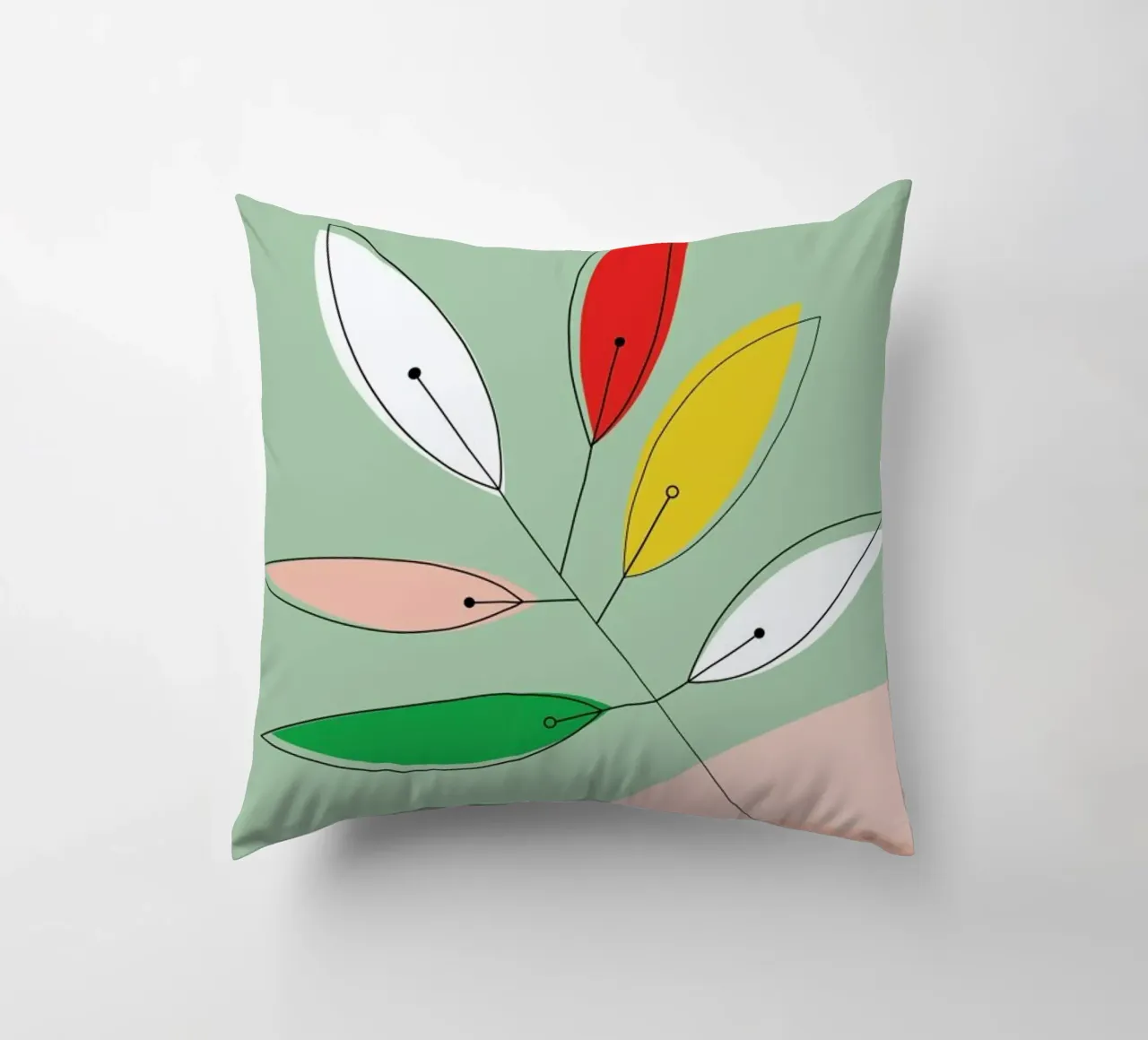 Colorful Twig cuscino da XOXO Arte