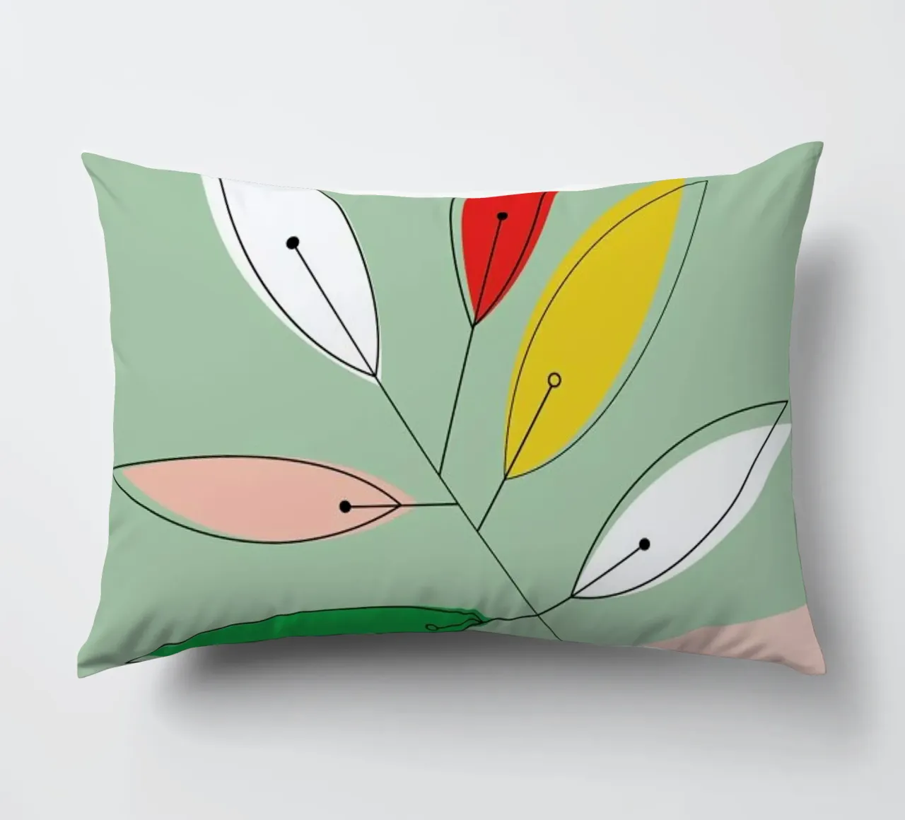 Colorful Twig cuscino da XOXO Arte