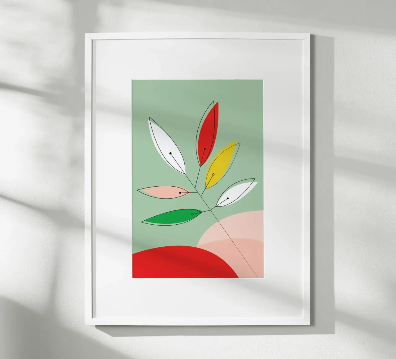 Colorful Twig carta hahnemühle da XOXO Arte