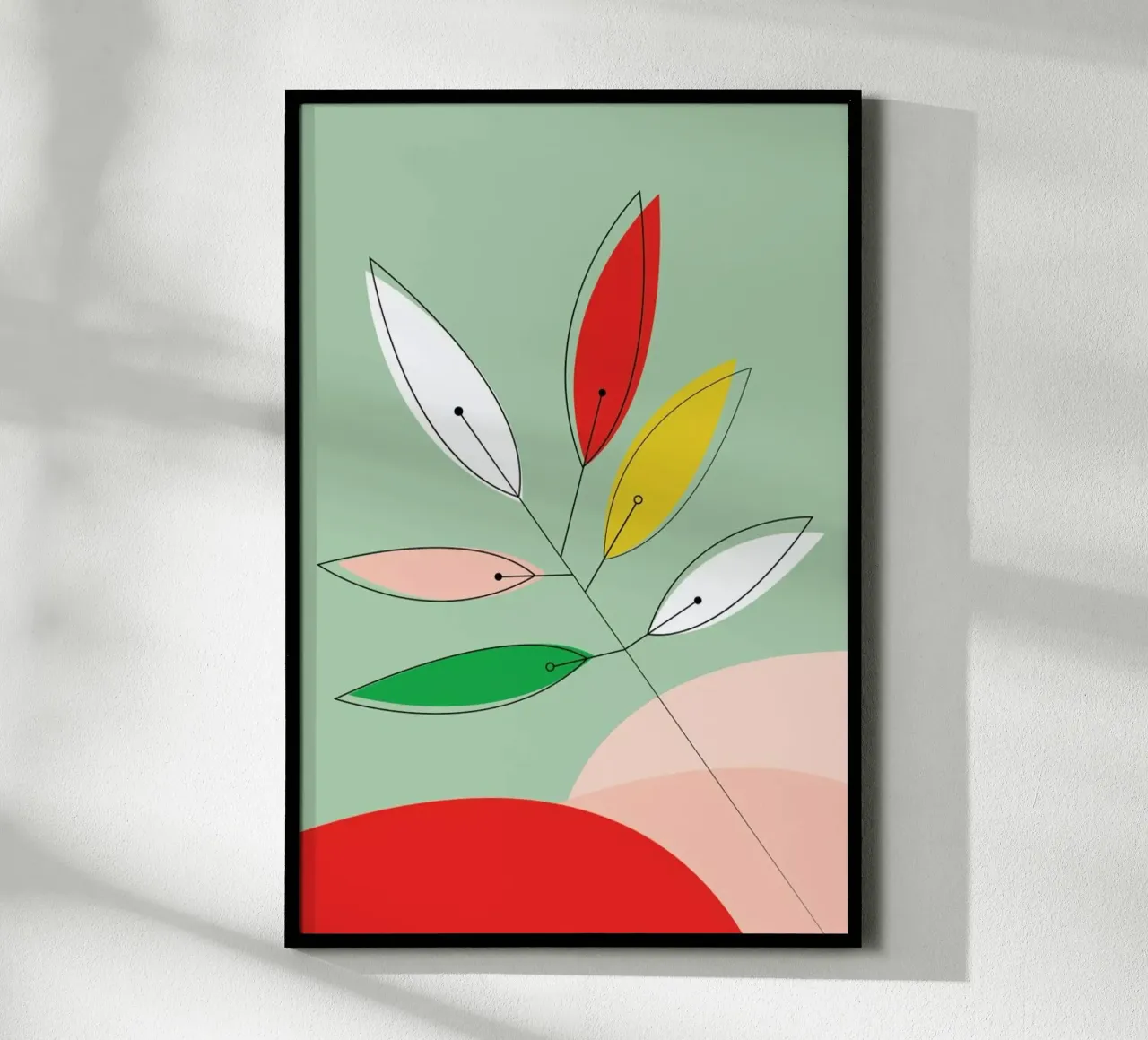 Colorful Twig carta hahnemühle da XOXO Arte