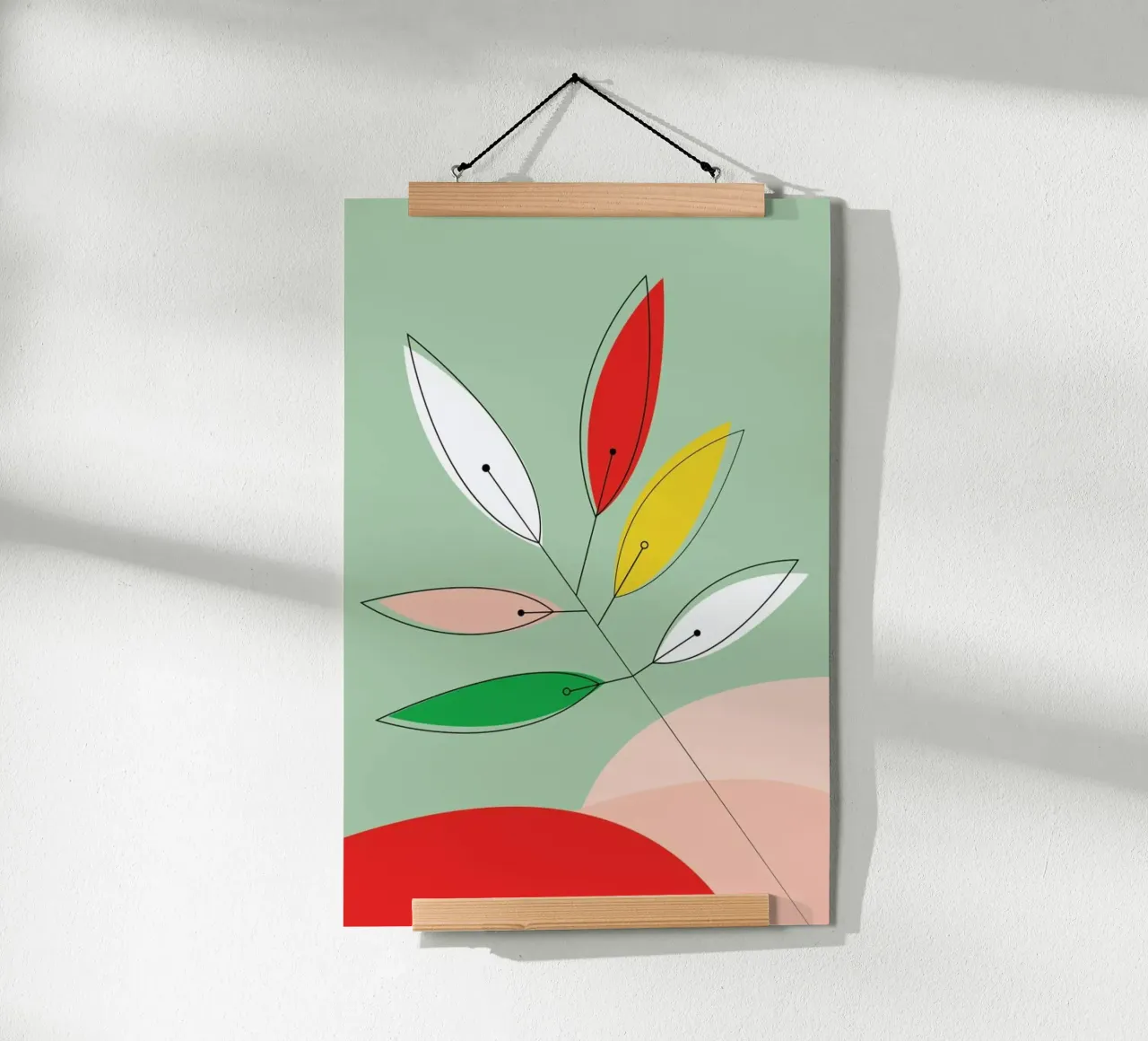 Colorful Twig carta hahnemühle da XOXO Arte